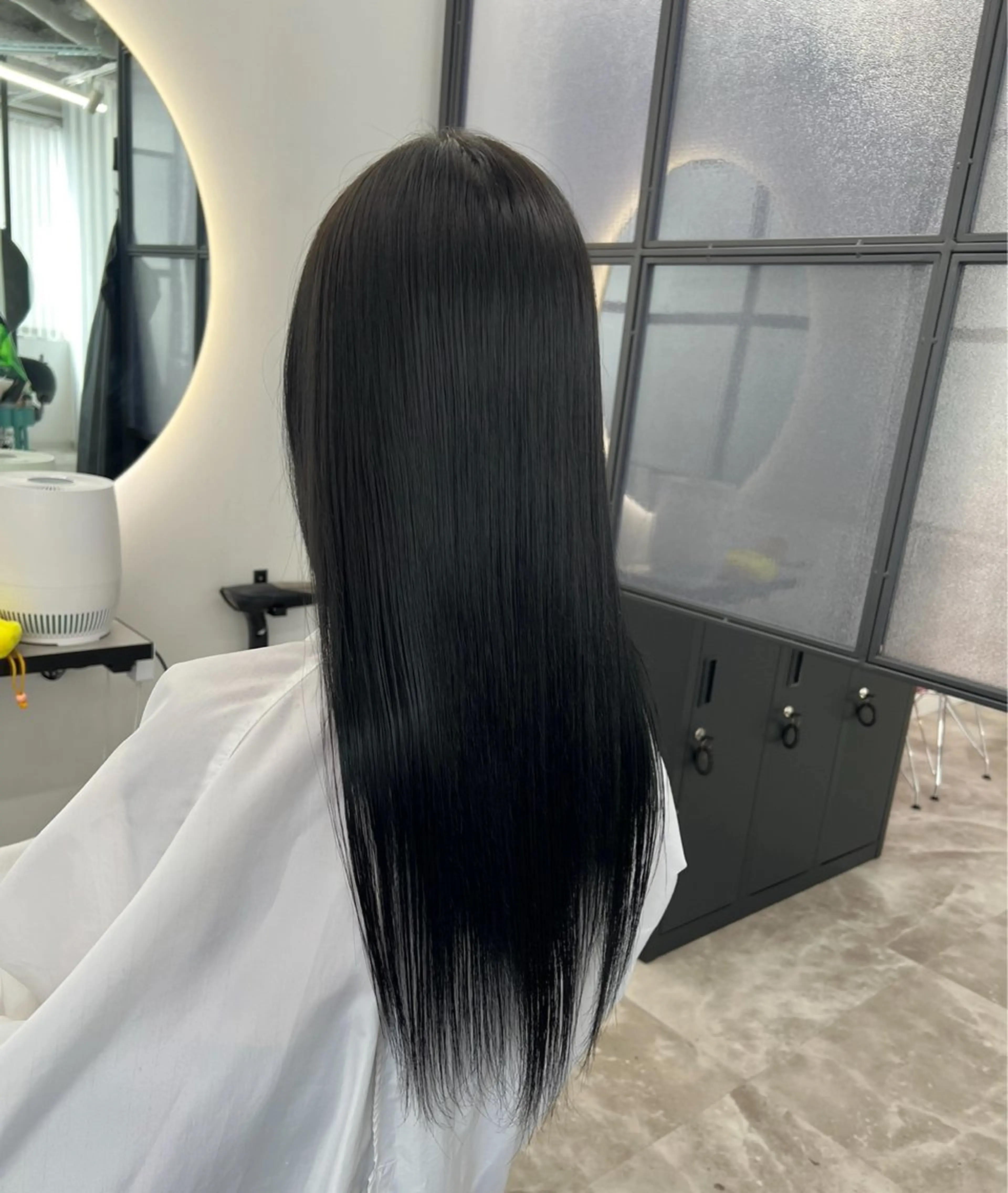 ロング 縮毛矯正 スズキ マリンのヘアスタイル