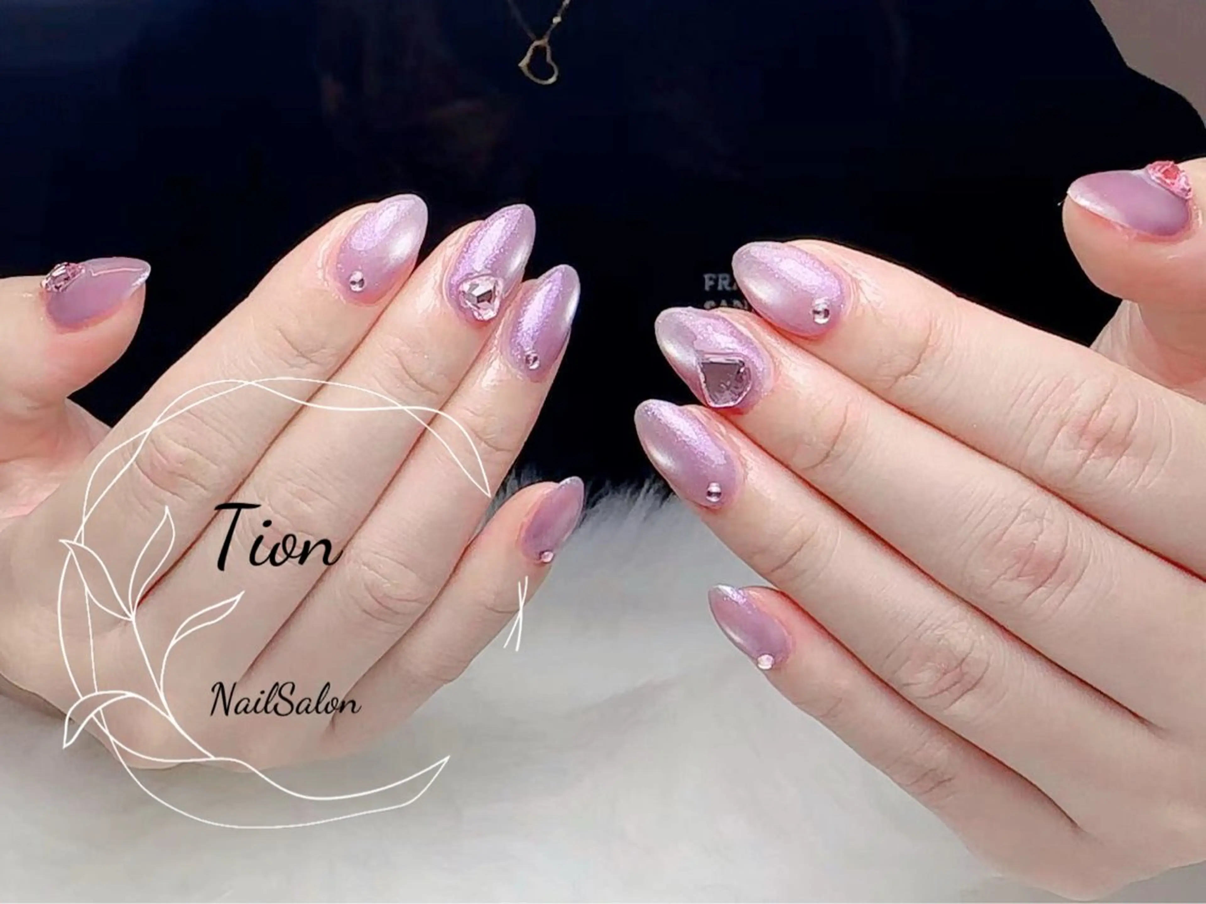 ネイル チークネイル 長さ出し フットネイル フレンチネイル ジェルネイル Nailsalon Tion武蔵小杉店のネイルデザイン