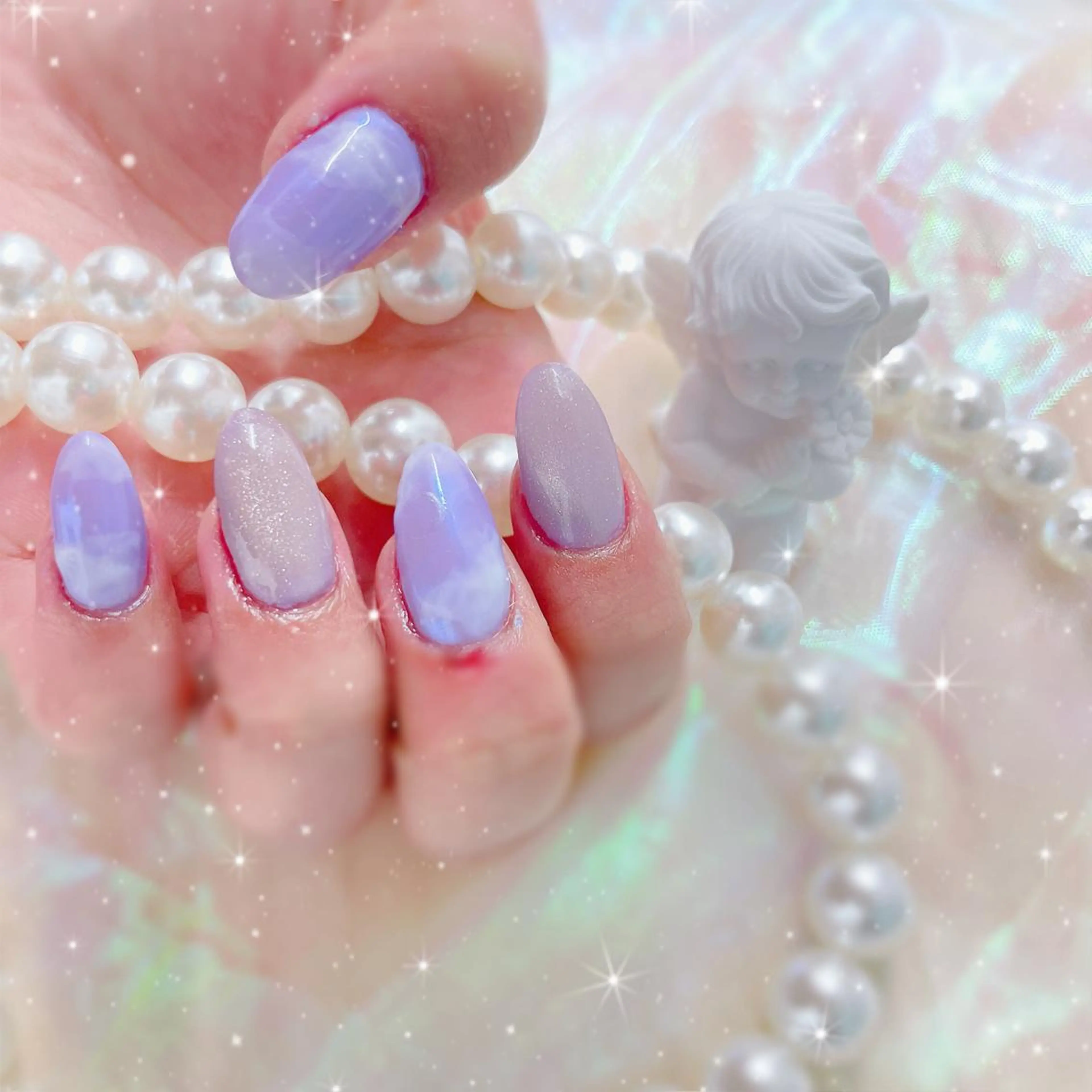 ネイル マグネットネイル GO TODAY 原宿Kalon店所属・kalon_nail Seinaのネイルデザイン