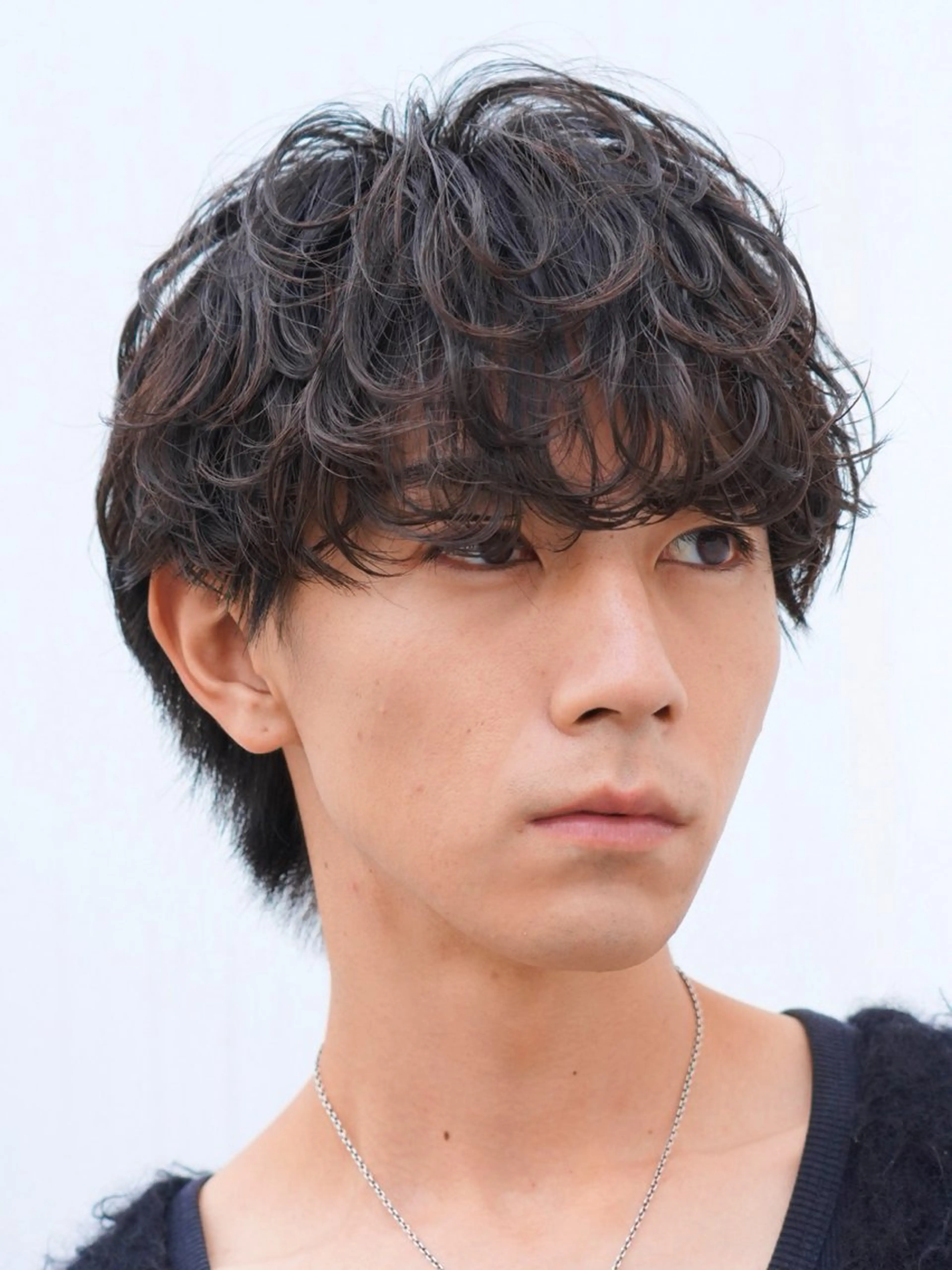 パーマ メンズ フェザーパーマ マッシュ メンズパーマ 学生（メンズ向け） メンズツイストパーマ パーマ fifth men's原宿所属・fifth/原宿/ シャドウパーマ/カズのヘアスタイル