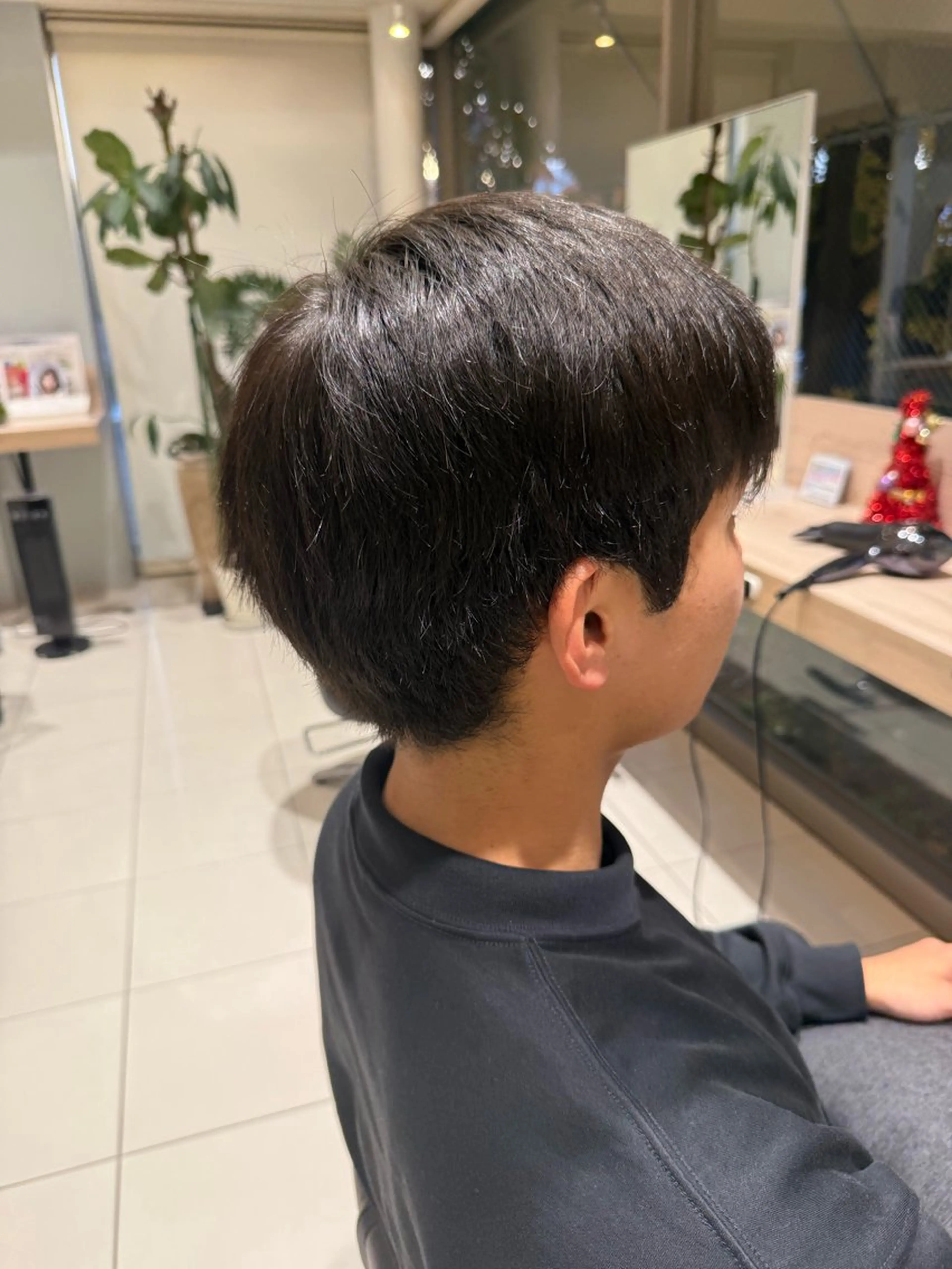 メンズ 縮毛矯正 作長 晃希のヘアスタイル