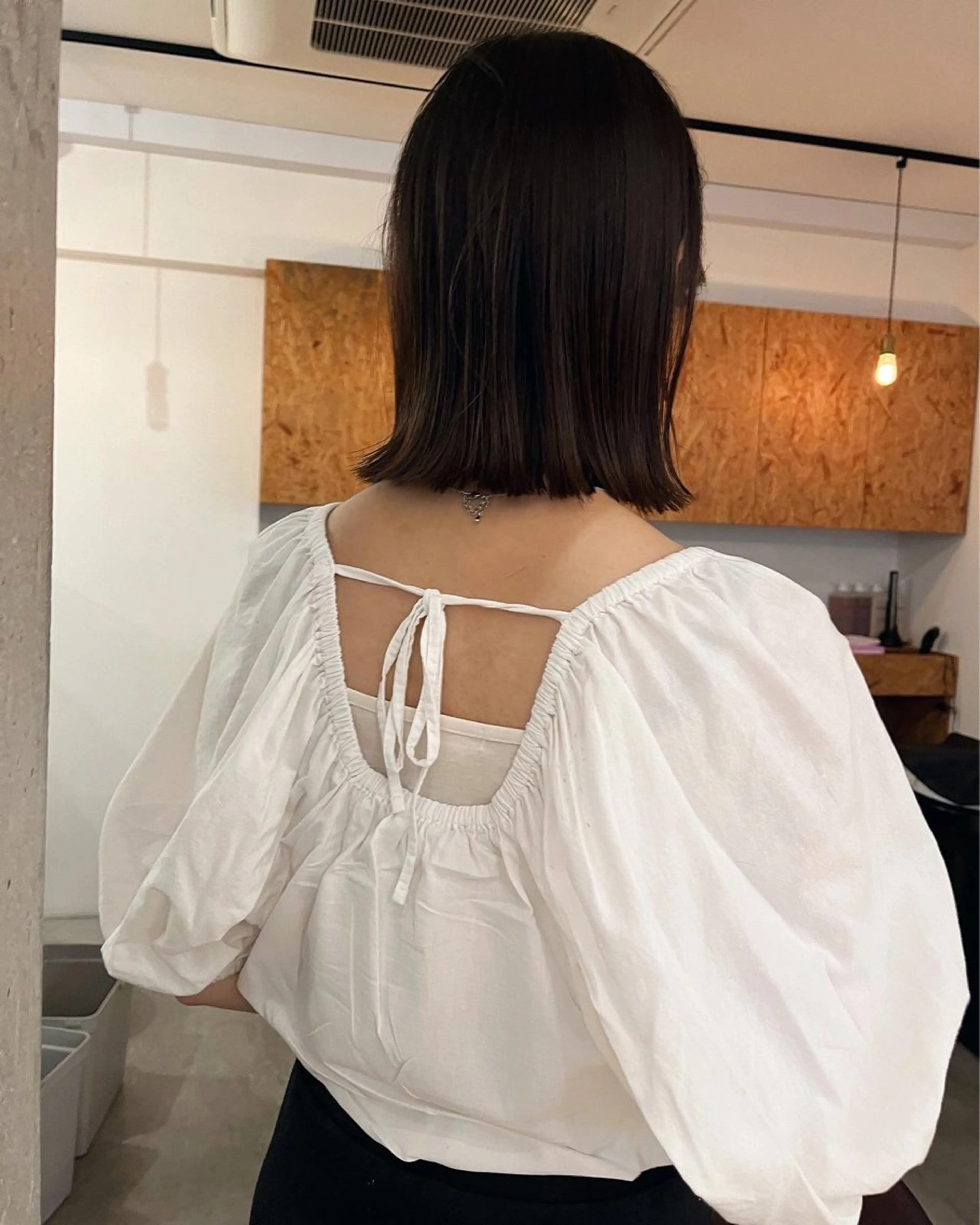 ショート ボブ 暖色/パーマ 🌼クニトウメイのヘアスタイル