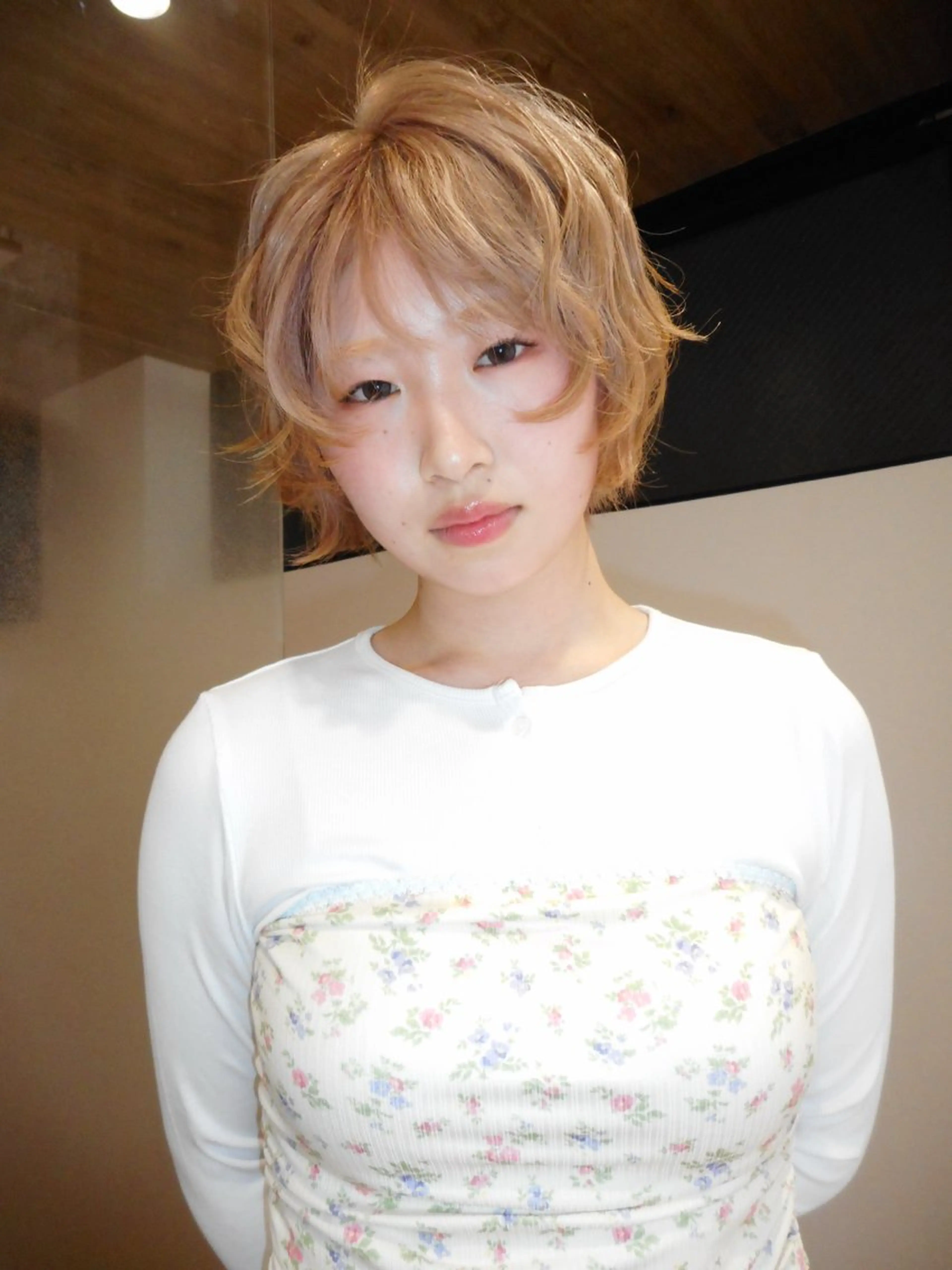 ショート カット ヘアカラー マイ /暖色カラーのヘアスタイル