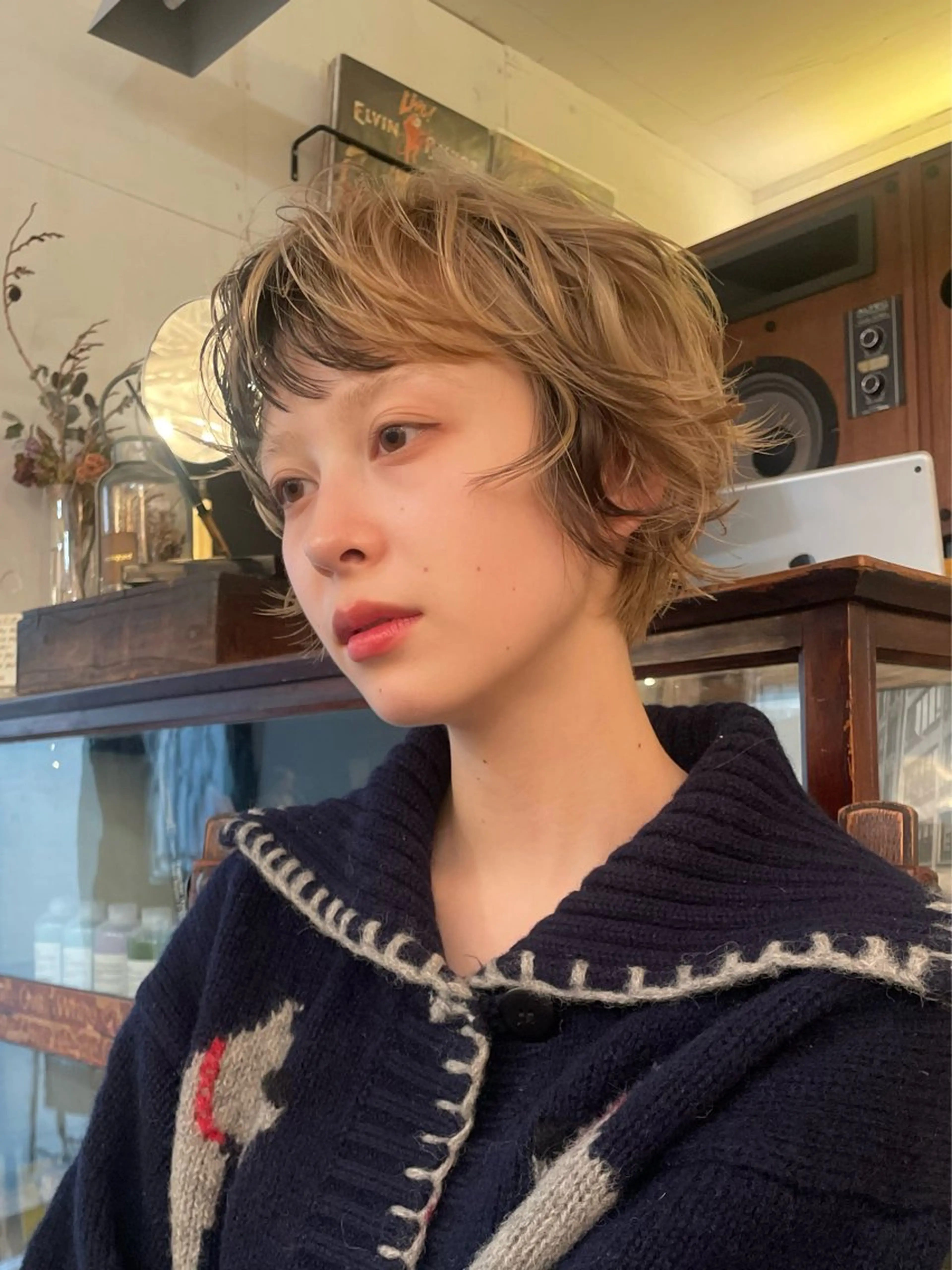 カラー ショートカット メンズカット/夕海のヘアスタイル