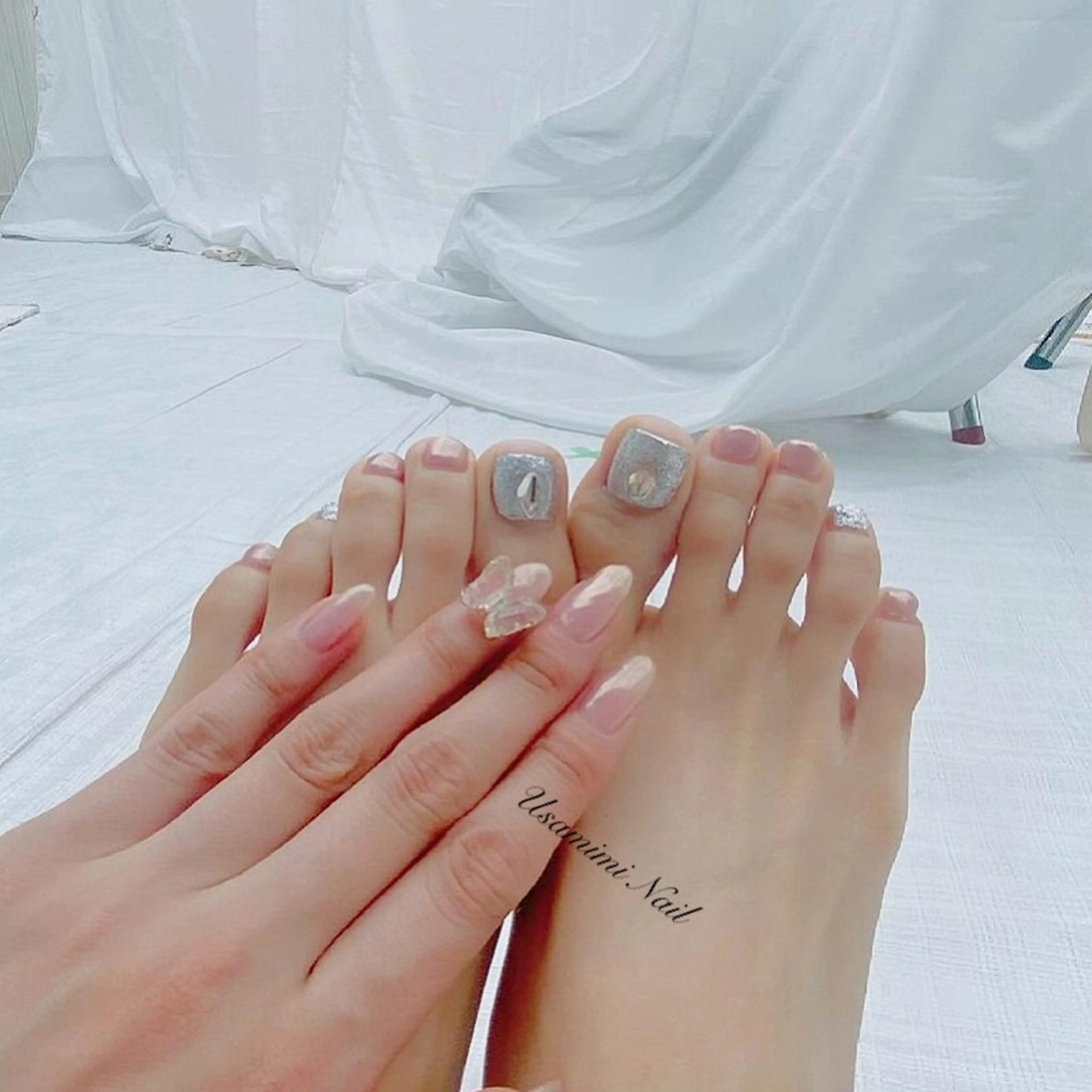 ネイル フットネイル USAMiMi 🐰💕のネイルデザイン