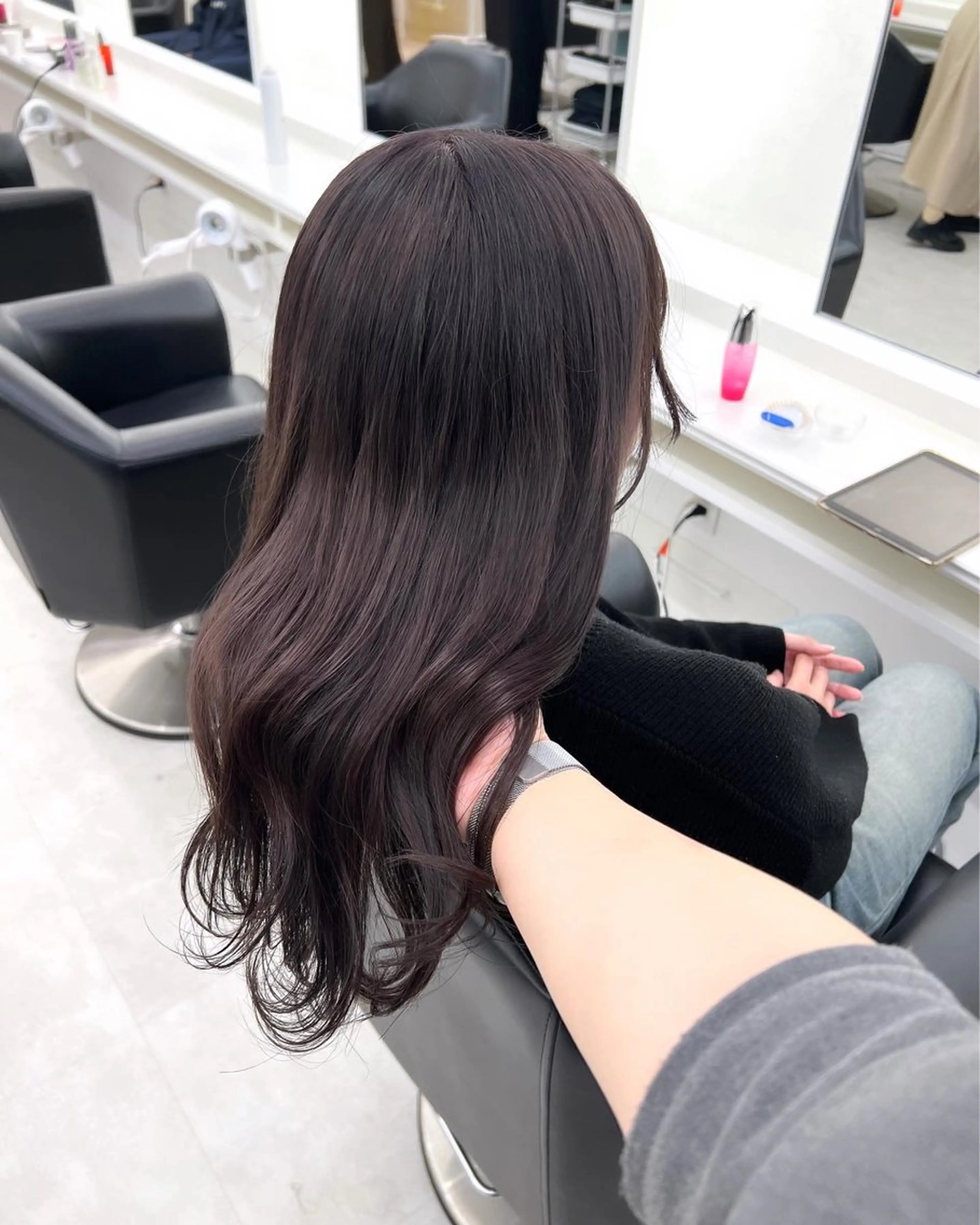 ロング カラー カット ヘアカラー ♡ParveMix 花房 菜乃♡のヘアスタイル