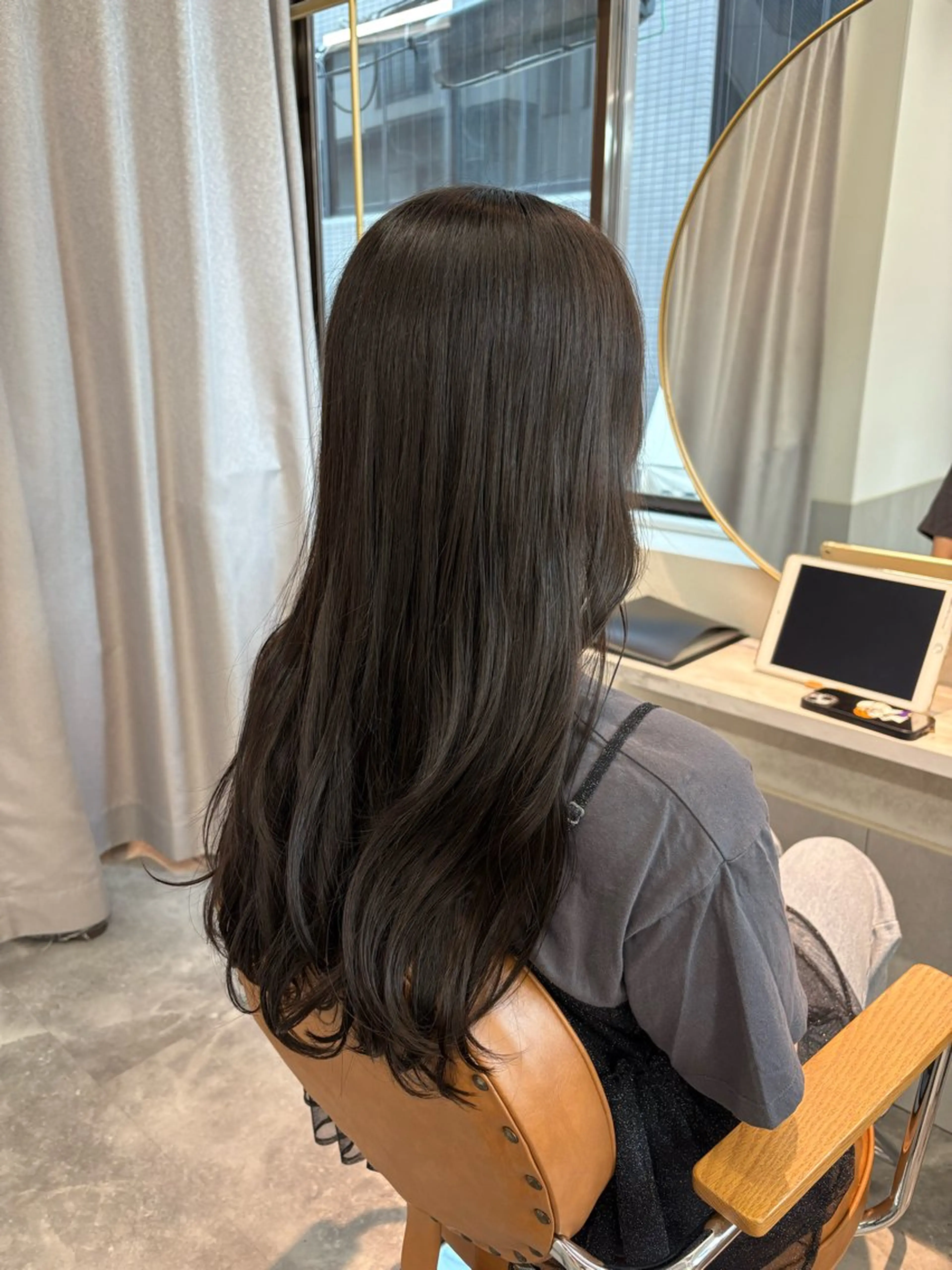 ロング カラー カット ヘアカラー トリートメント カノエ香椎店 / ハ瀬川千夏のヘアスタイル