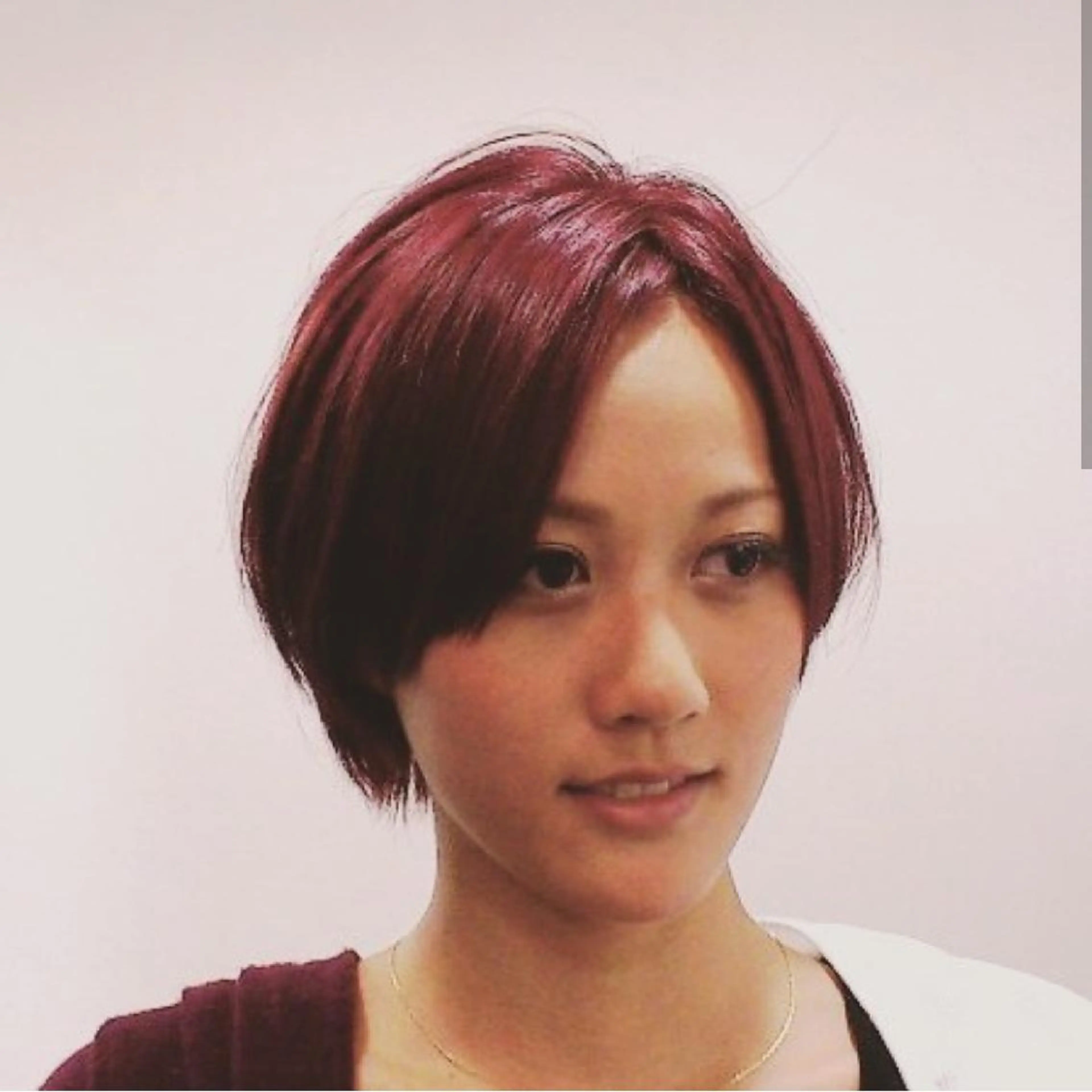 ショート カラー フリーランス所属・韓国ヘア レイヤー くびれヘアMATSUのヘアスタイル