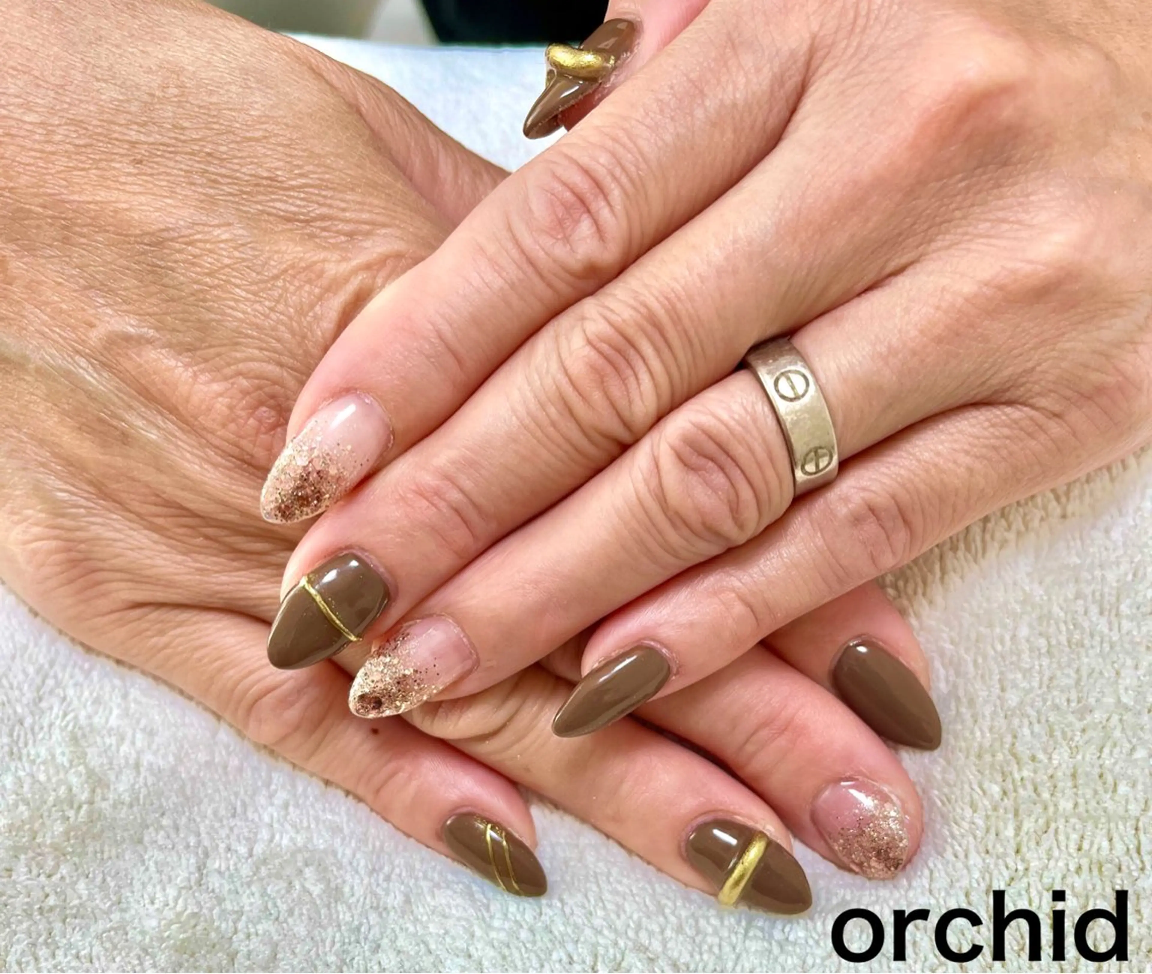 ネイル orchid ♡オーキッドのネイルデザイン