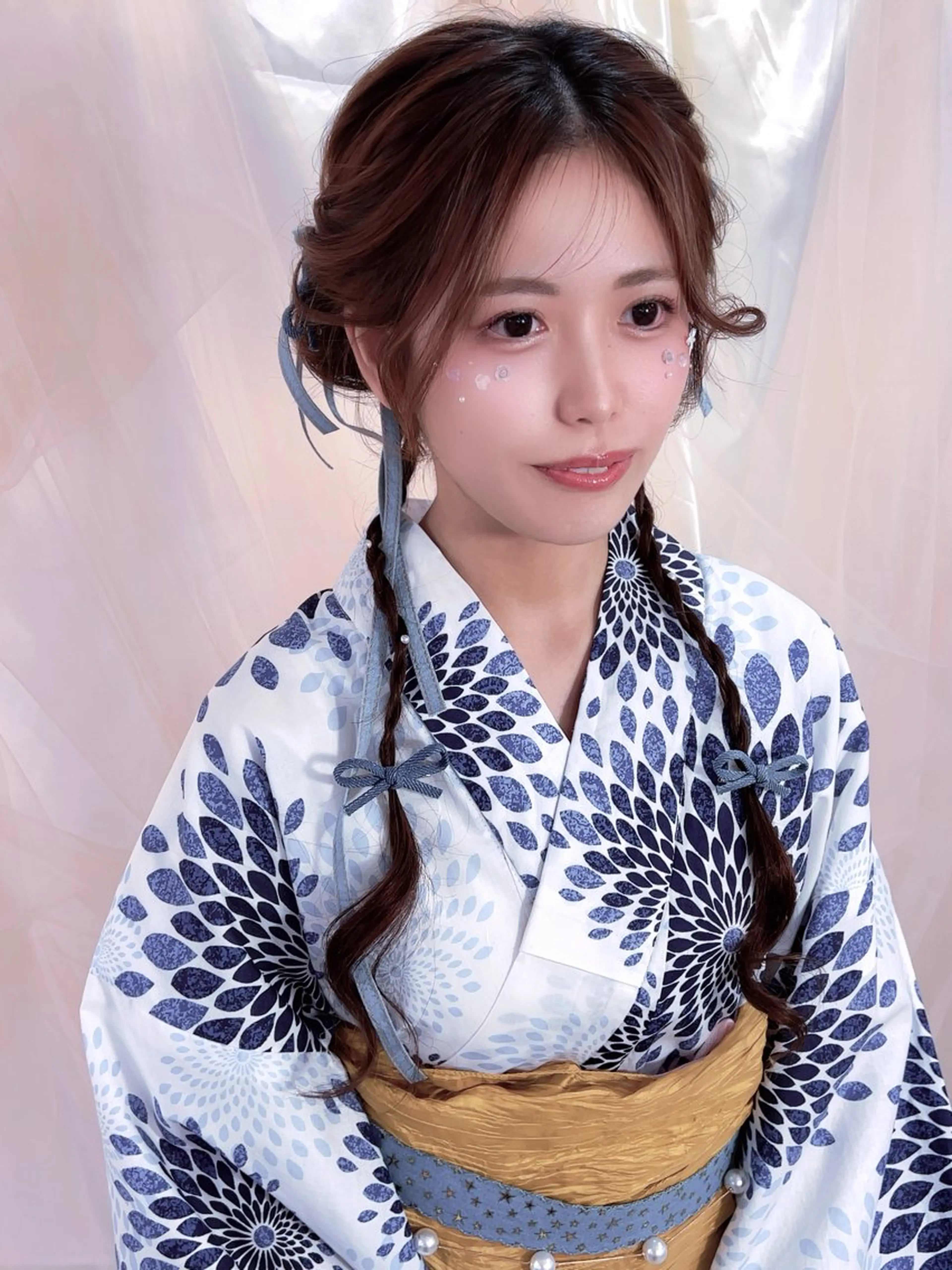 イベントに❣️浴衣着付け＋ヘアセットの写真