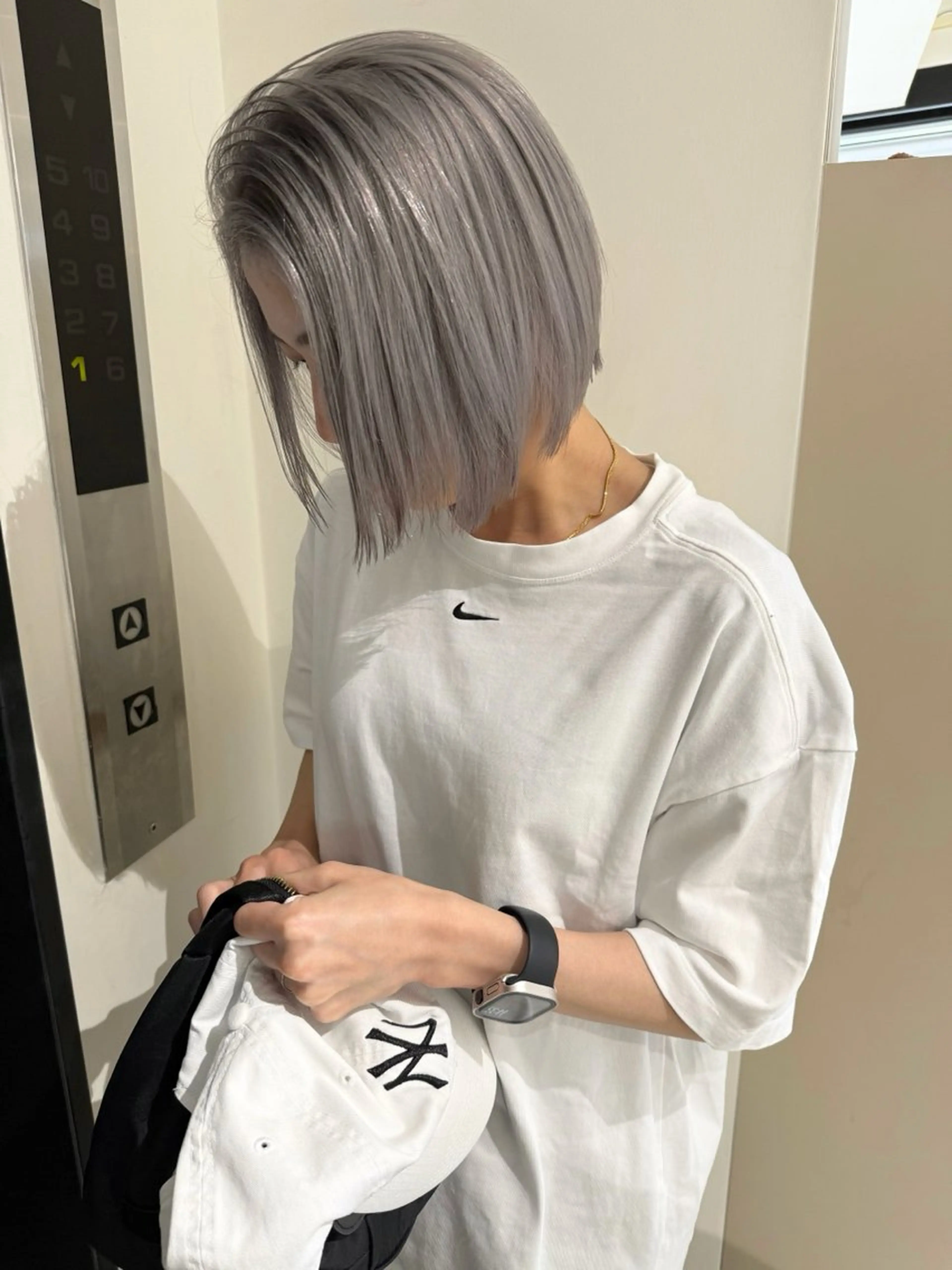 カラー 大阪梅田カラーモデル 募集中🦋sayaのヘアスタイル