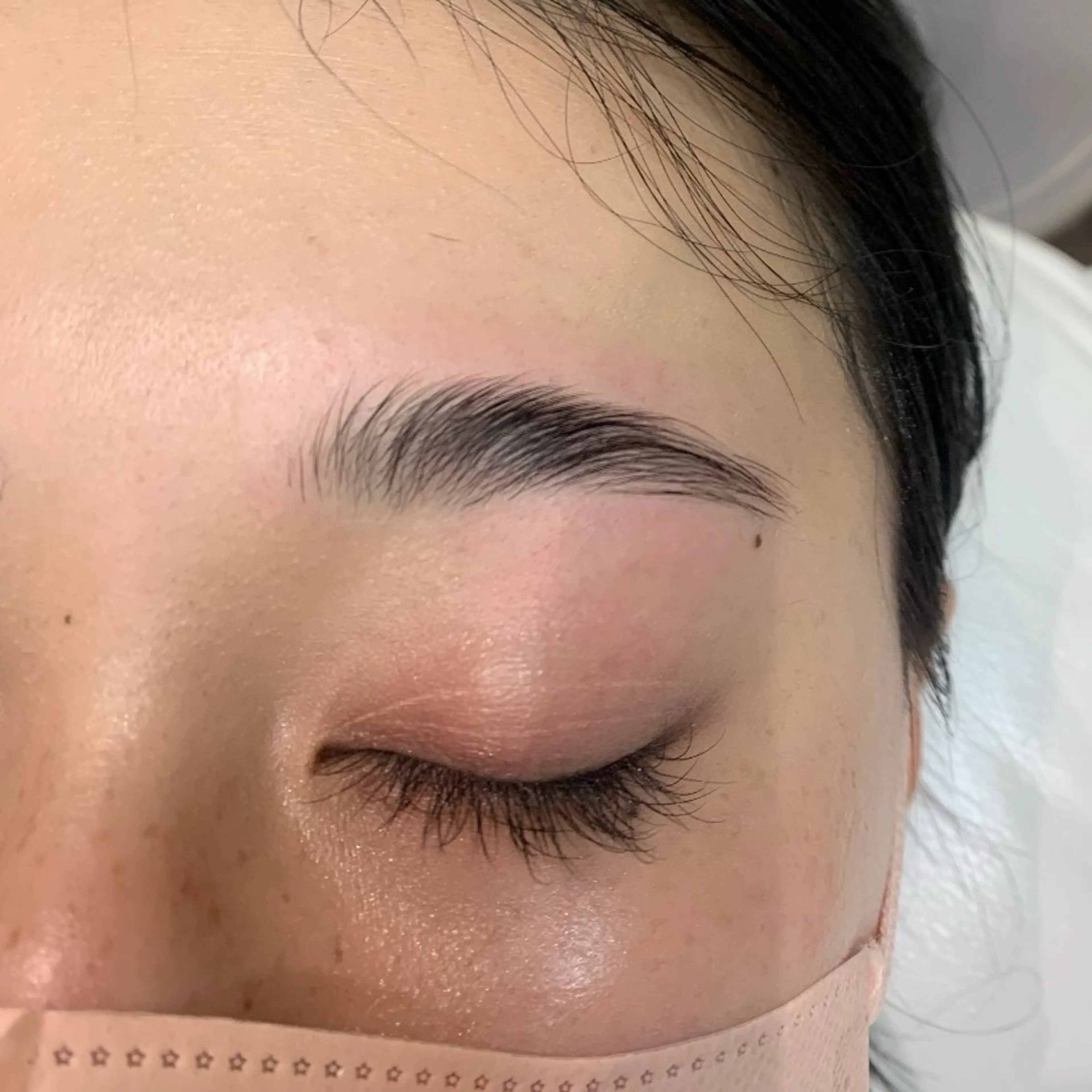 マツエク・マツパ 束感まつ毛 カラーマツエク フラットラッシュ パリジェンヌラッシュリフト まつげパーマ ワックス脱毛 眉カット その他(アイブロウ) 🍓 KaNan🍓のマツエク・マツパデザイン