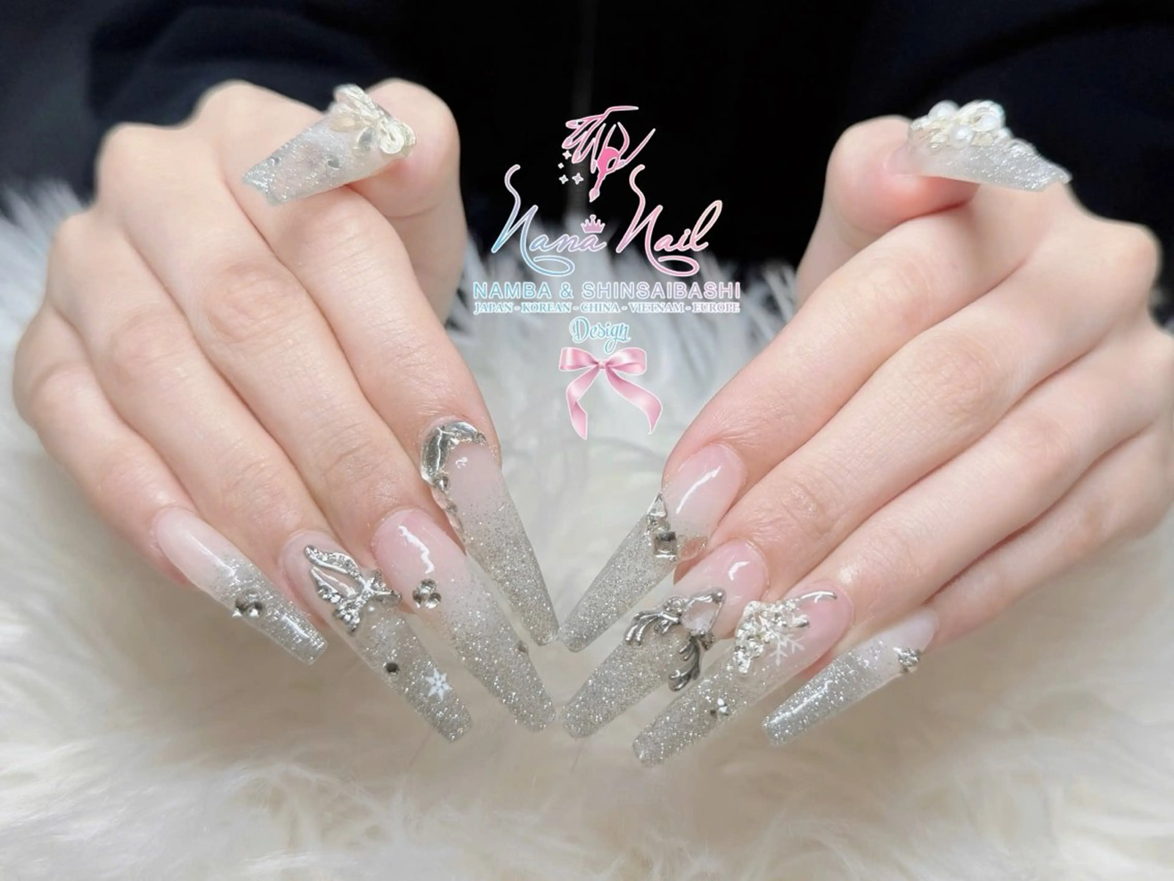 ネイル フットネイル ジェルネイル 持ち込み ネイルチップ ハンドネイル リナネイル 長堀橋店／東心斎橋店のネイルデザイン