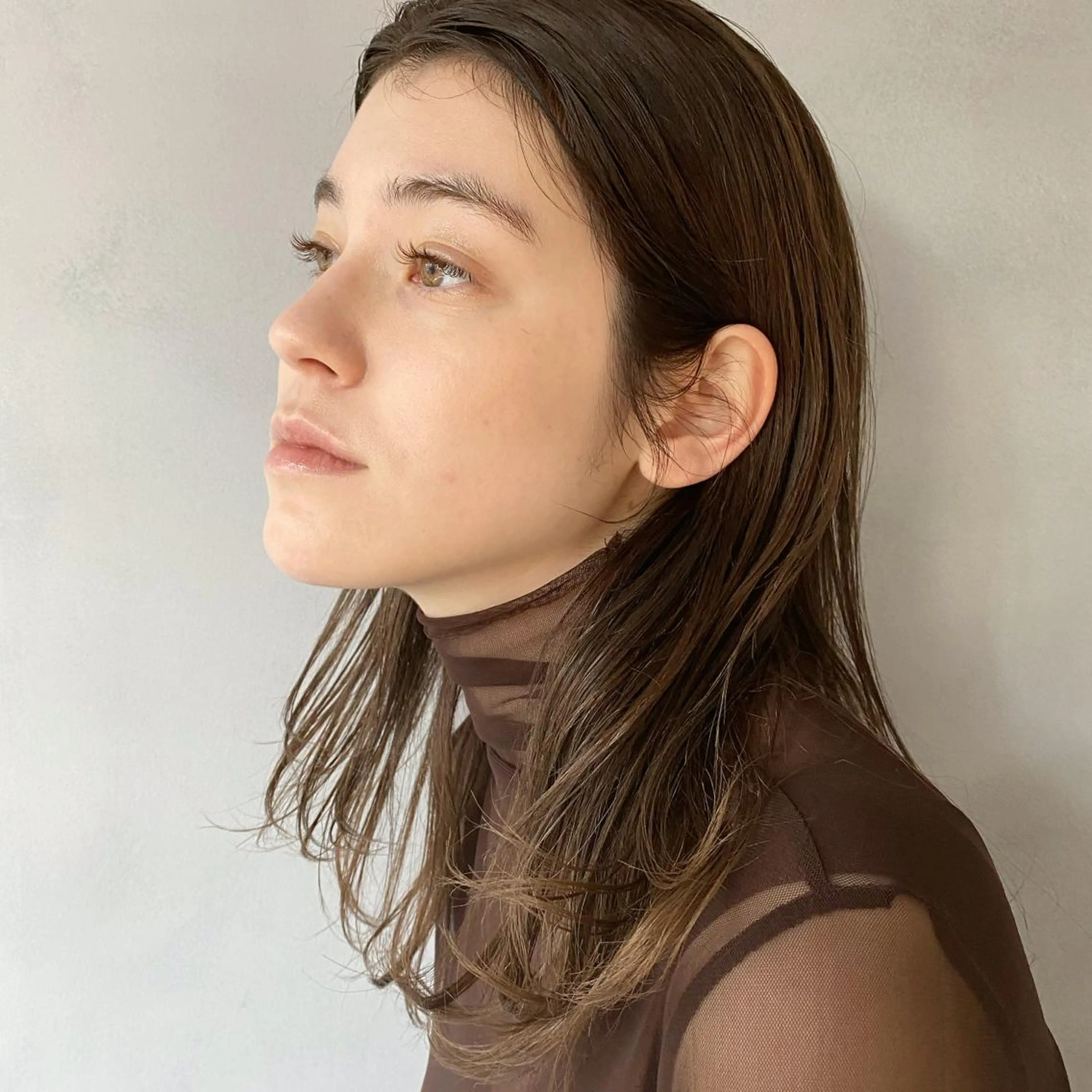 セミロング カラー ヘアアレンジ メンズ キッズ ネイル マツエク・マツパ ベージュカラー グラデーションカラー ナチュラル グラデーション Uil所属・インナーカラー/ KANAのヘアスタイル