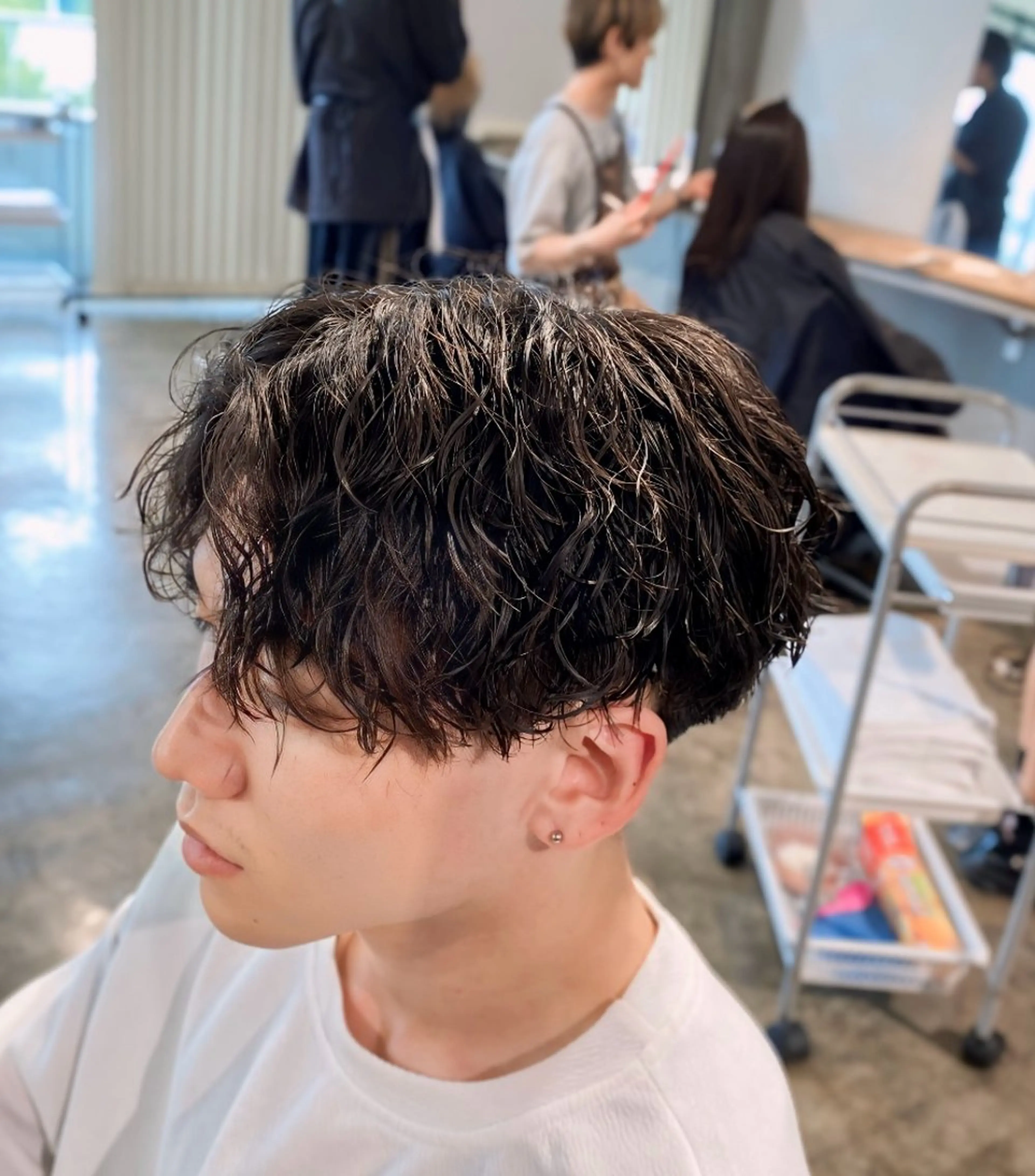 パーマ メンズ メンズパーマ 特化/中川拓也のヘアスタイル