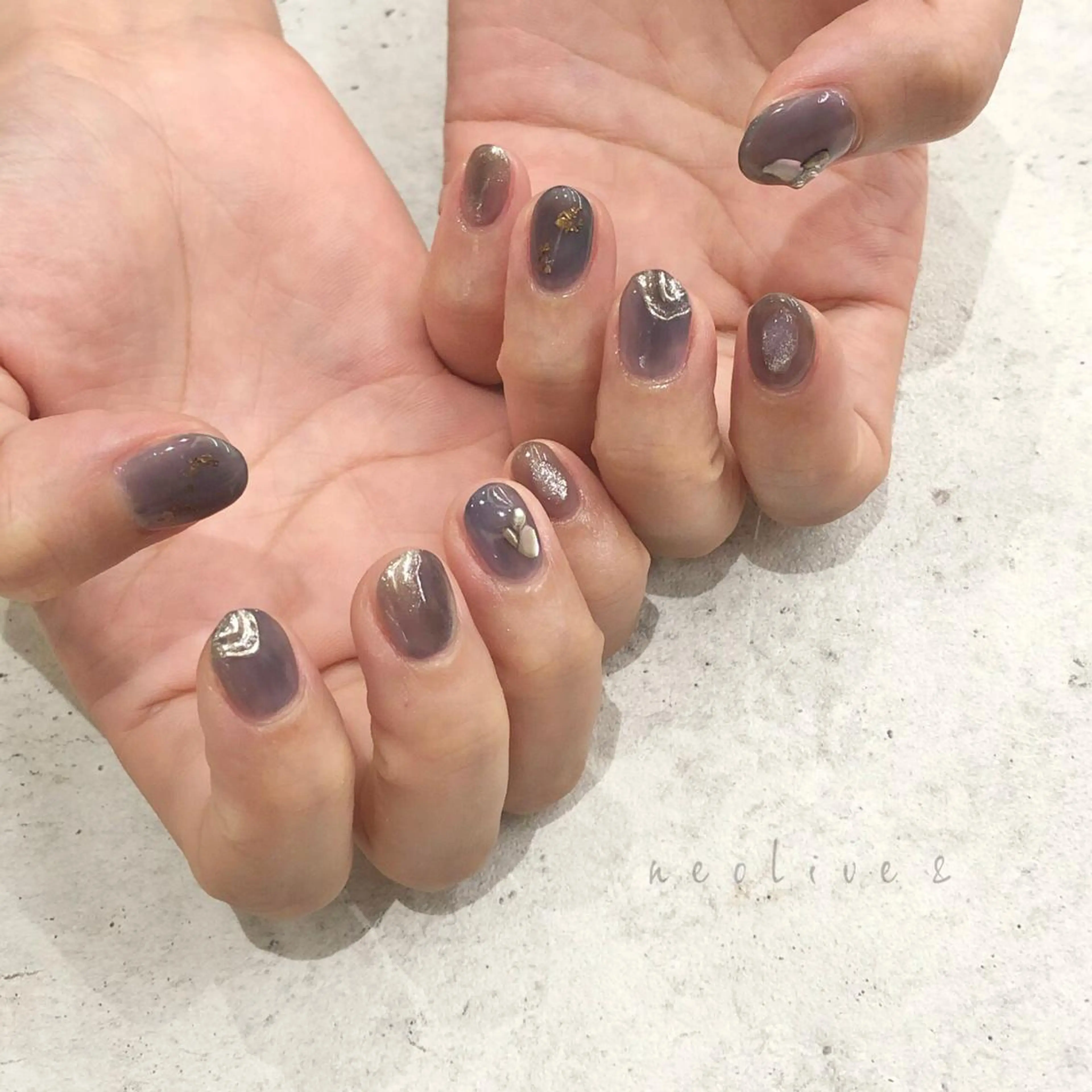 ネイル ハンドネイル Yuriko Omi パラジェル/渋谷のネイルデザイン