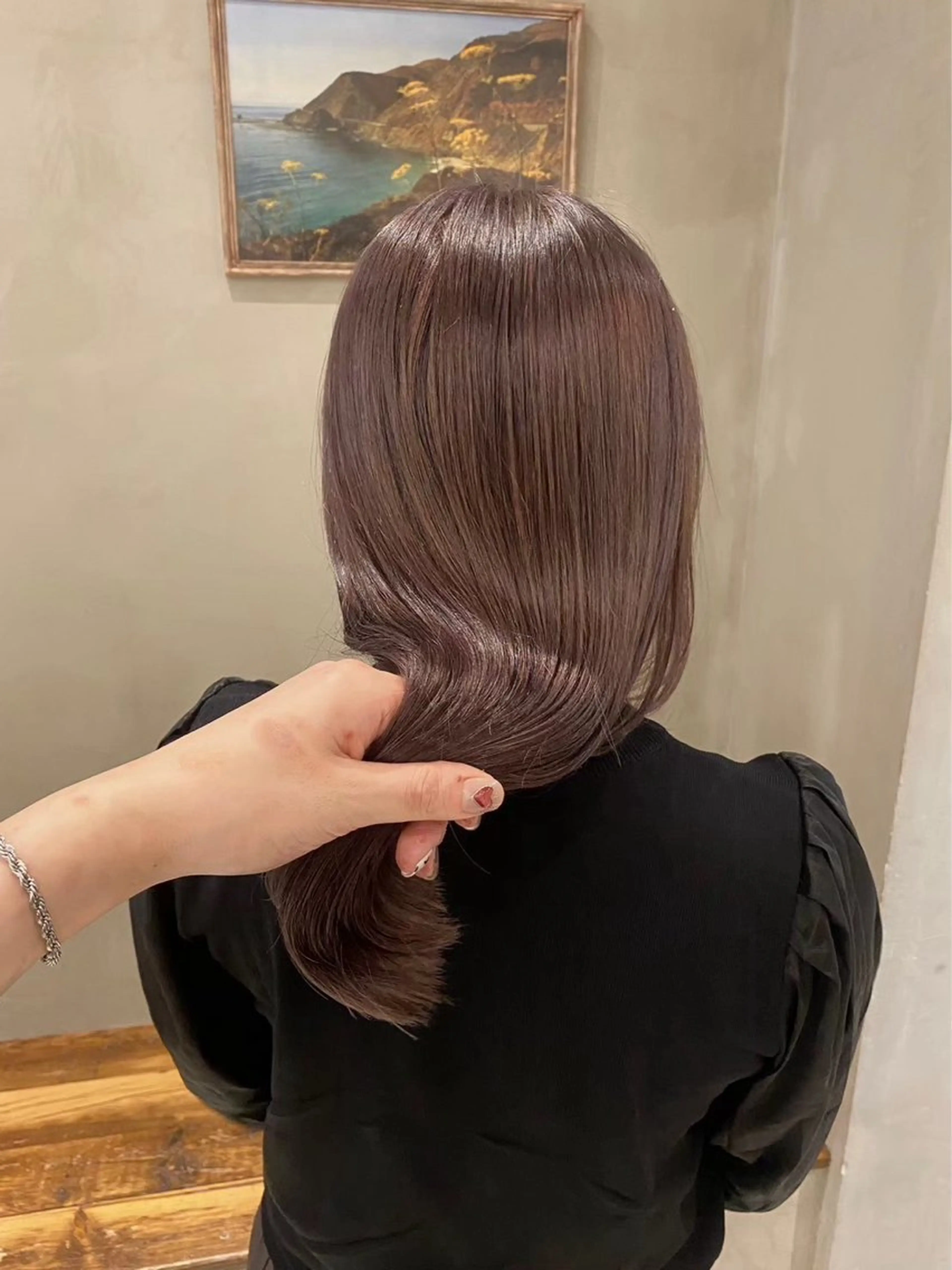 ロング カラー 天神/韓国レイヤー /髪質改善/ココロのヘアスタイル
