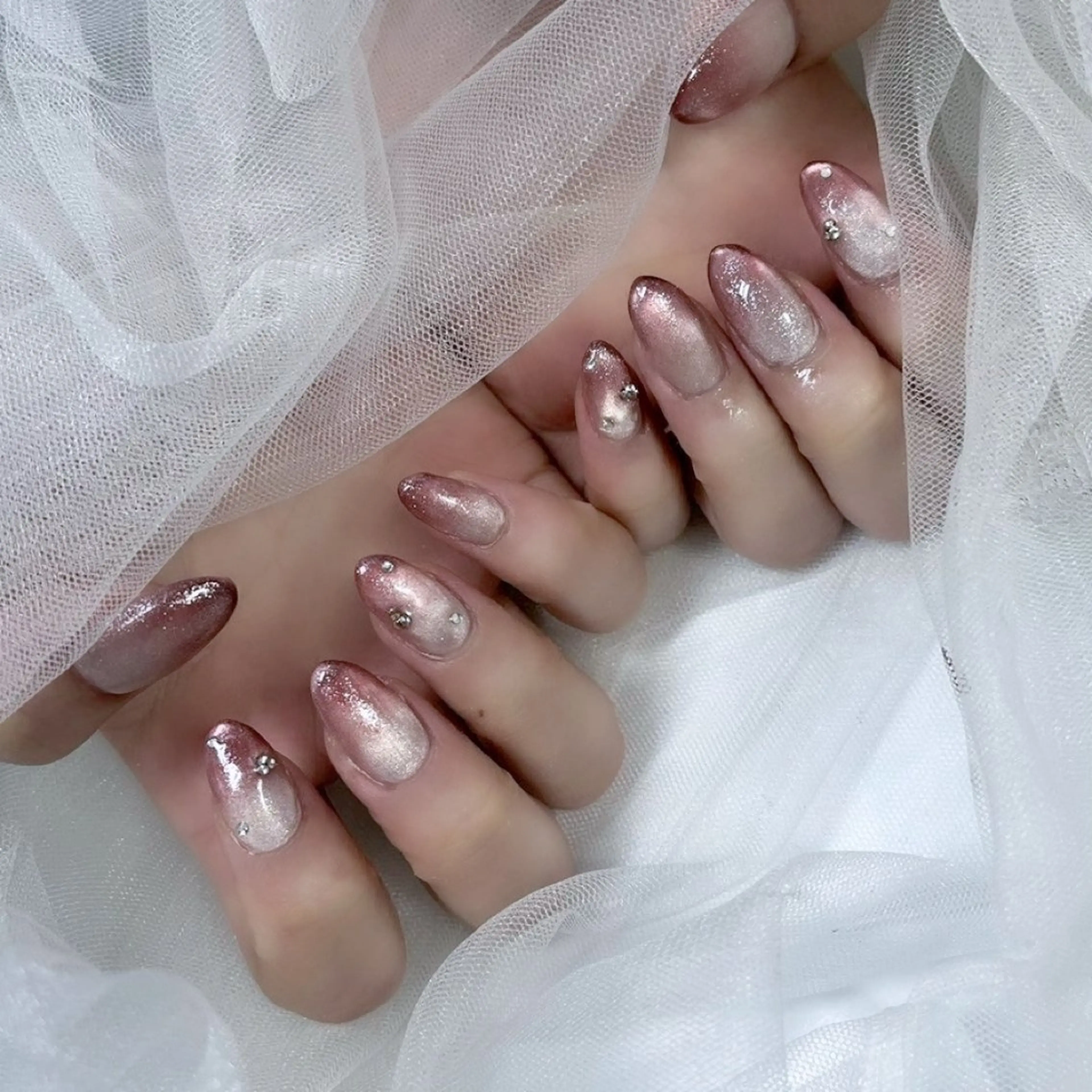 ネイル クリアネイル ハンドネイル 中野駅徒歩1分 ミオのネイルデザイン