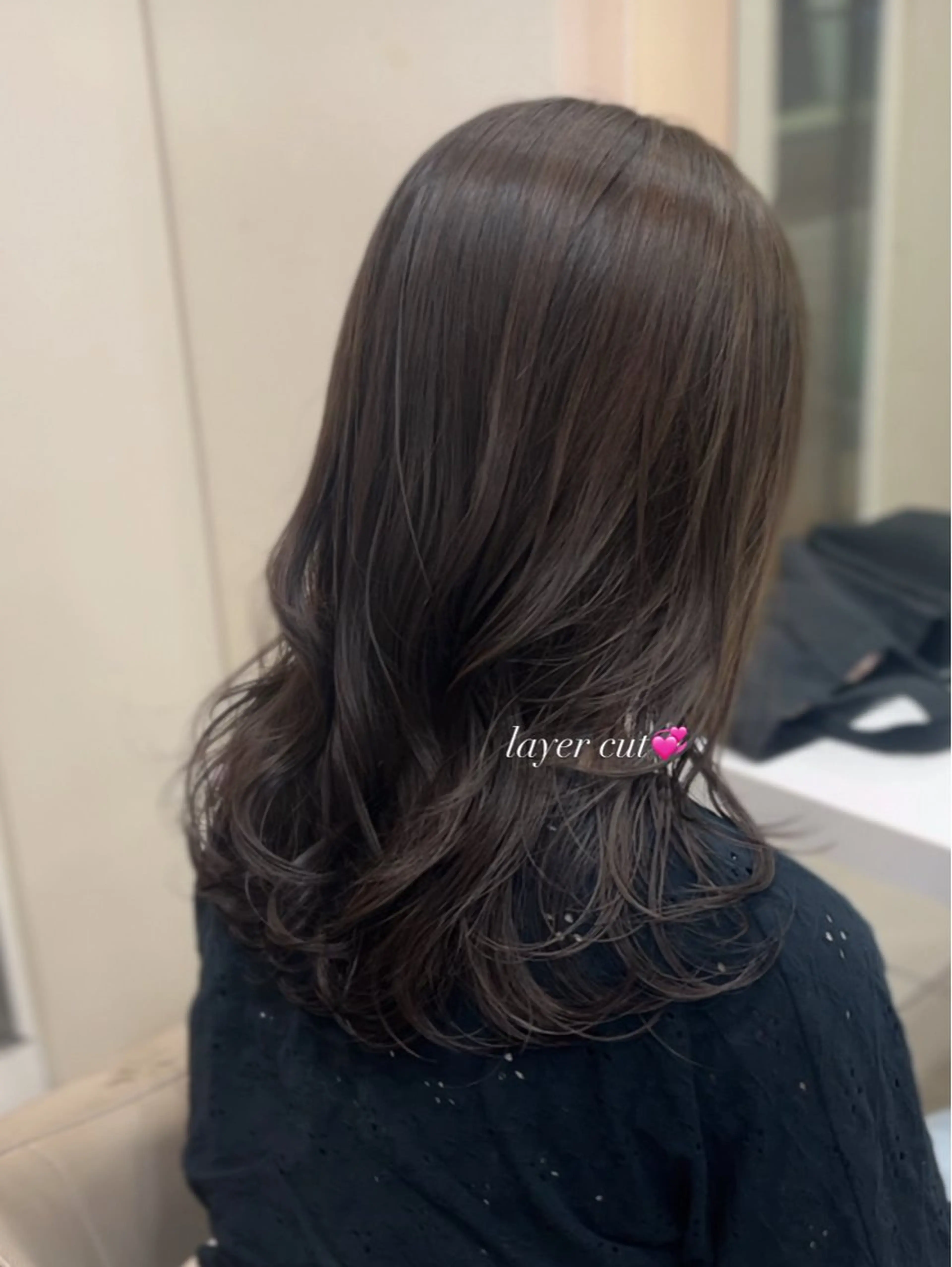 セミロング カット 🎀さ こﾁ🎀のヘアスタイル