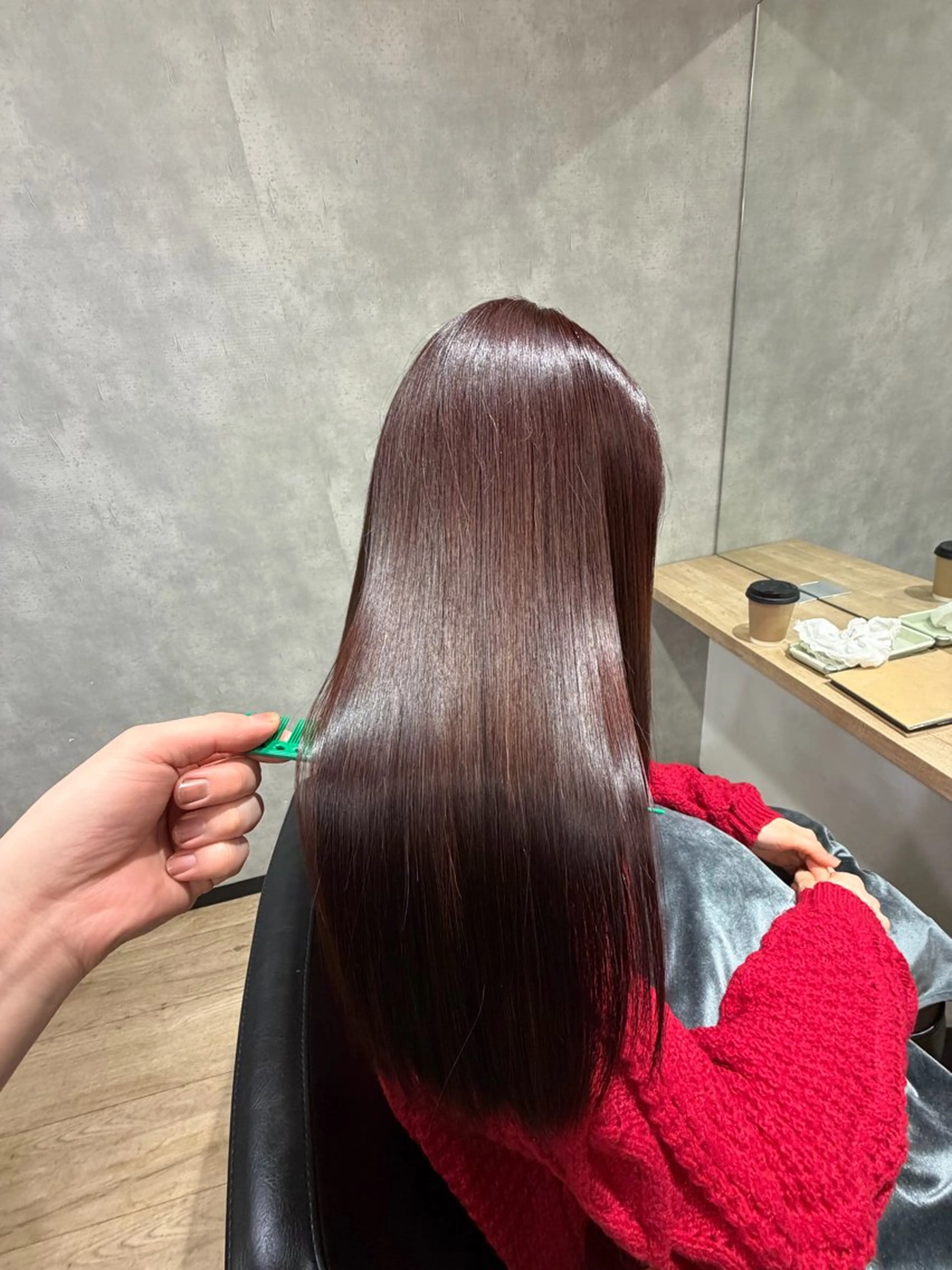 ロング カラー カット ヘアカラー トリートメント トレンド透明感カラー ☘️大貫 昂涼🐹のヘアスタイル