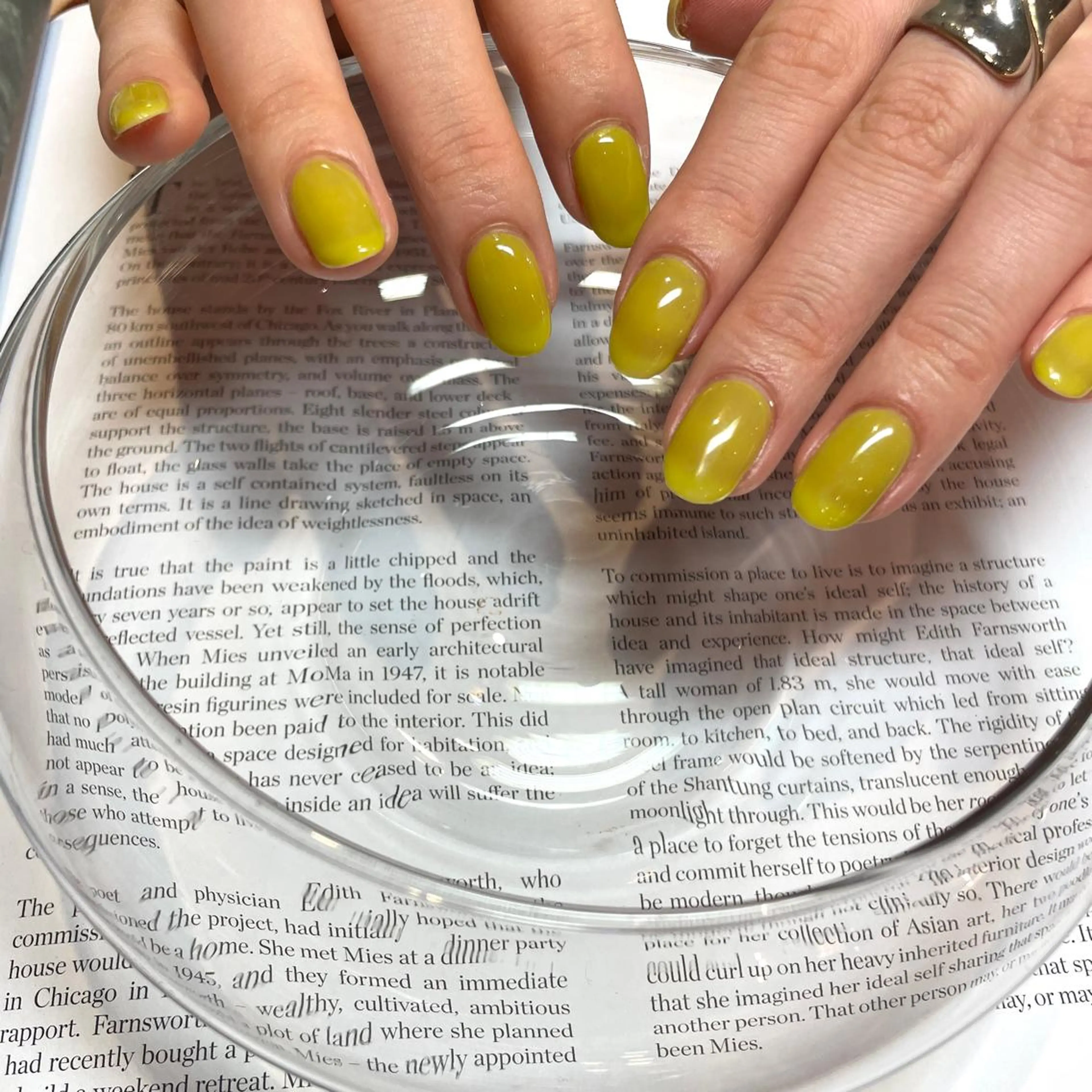 ネイル anyora nail salon所属・大人ワンホン キラキラ／Ayanoのネイルデザイン