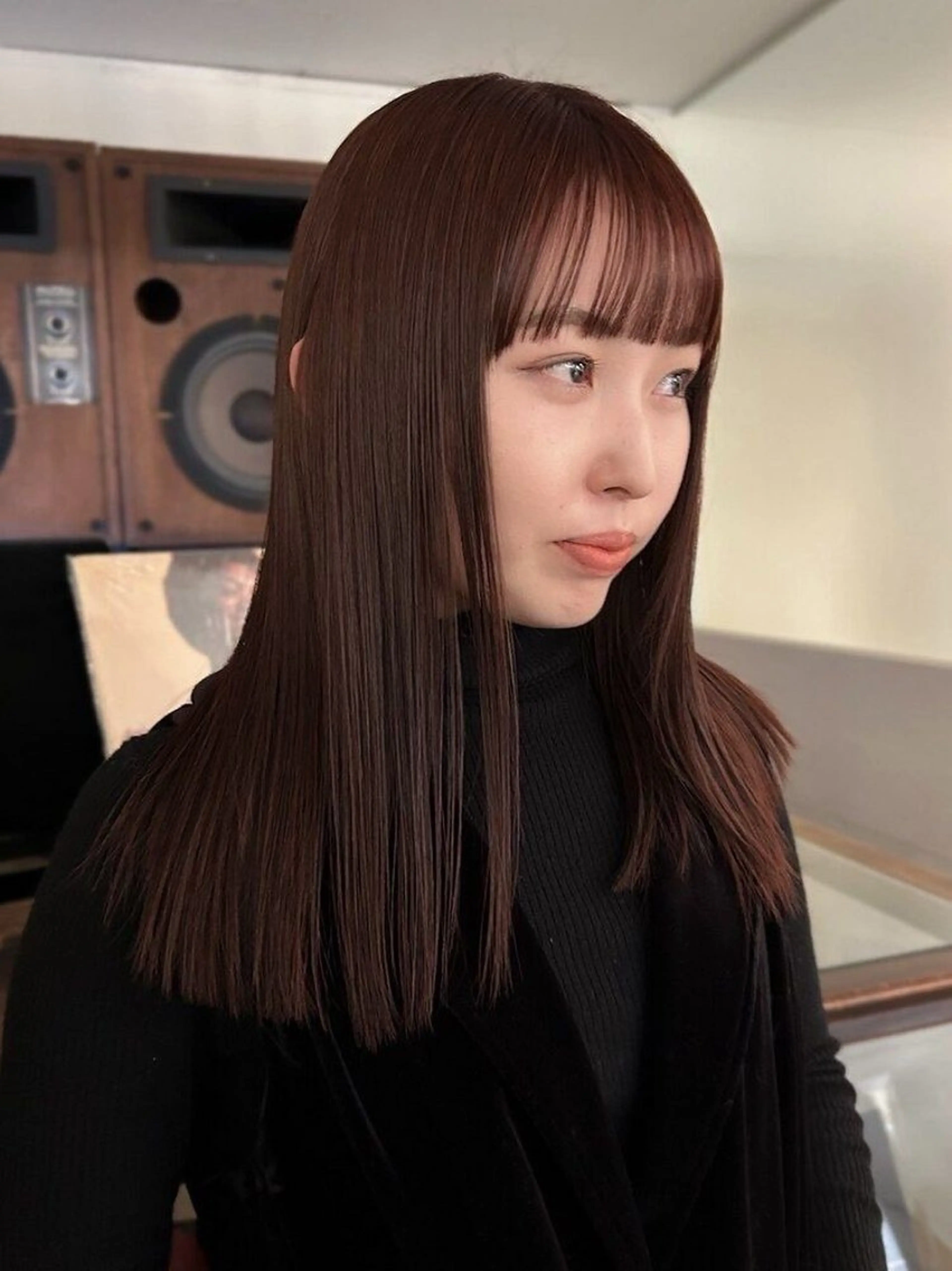 セミロング カラー 赤み除去特化⭐️ Kosukeのヘアスタイル