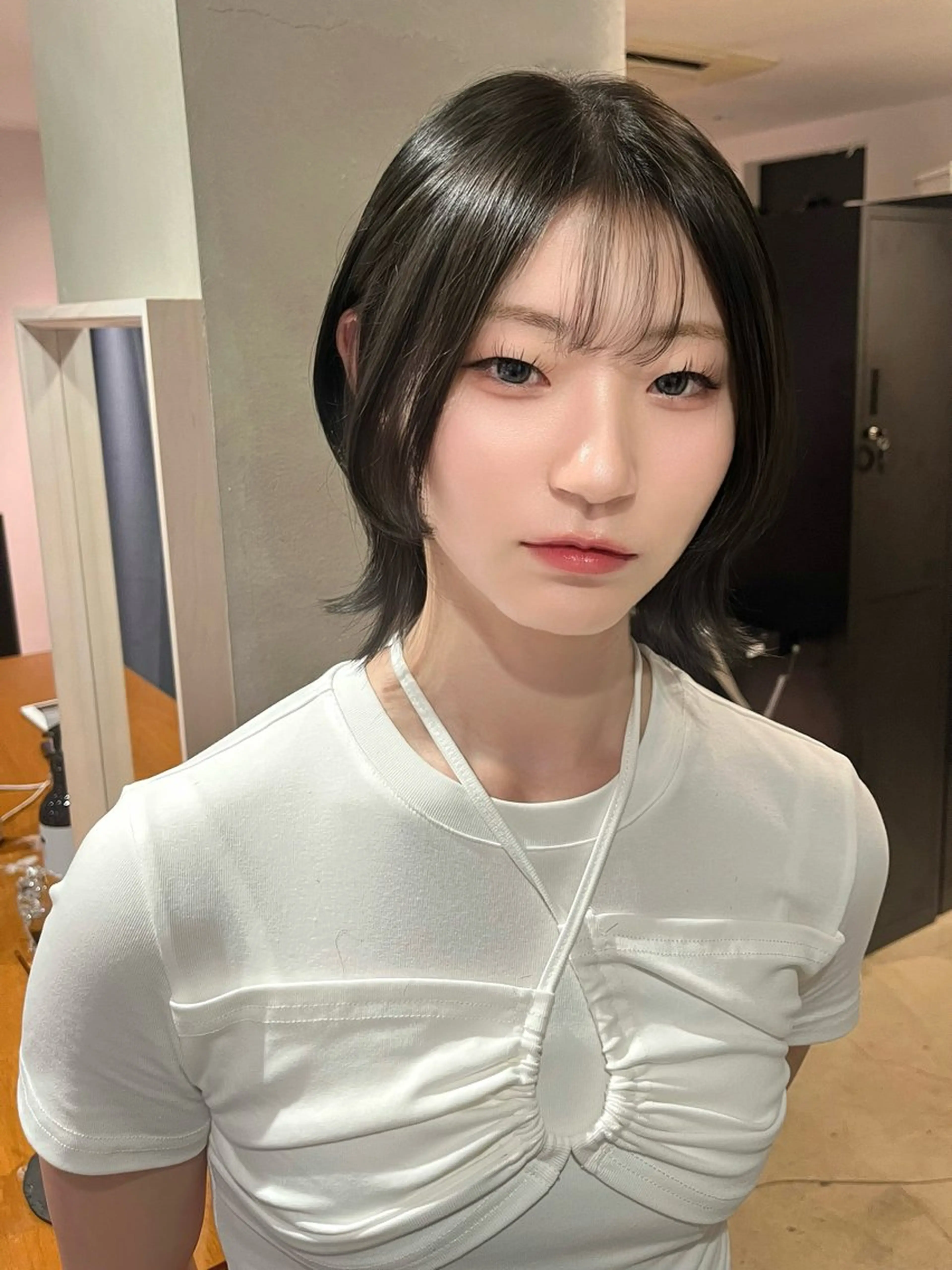 ショート ヘアカラー ROIS 表参道所属・ハイトーン🫧艶髪 MAIKAのヘアスタイル