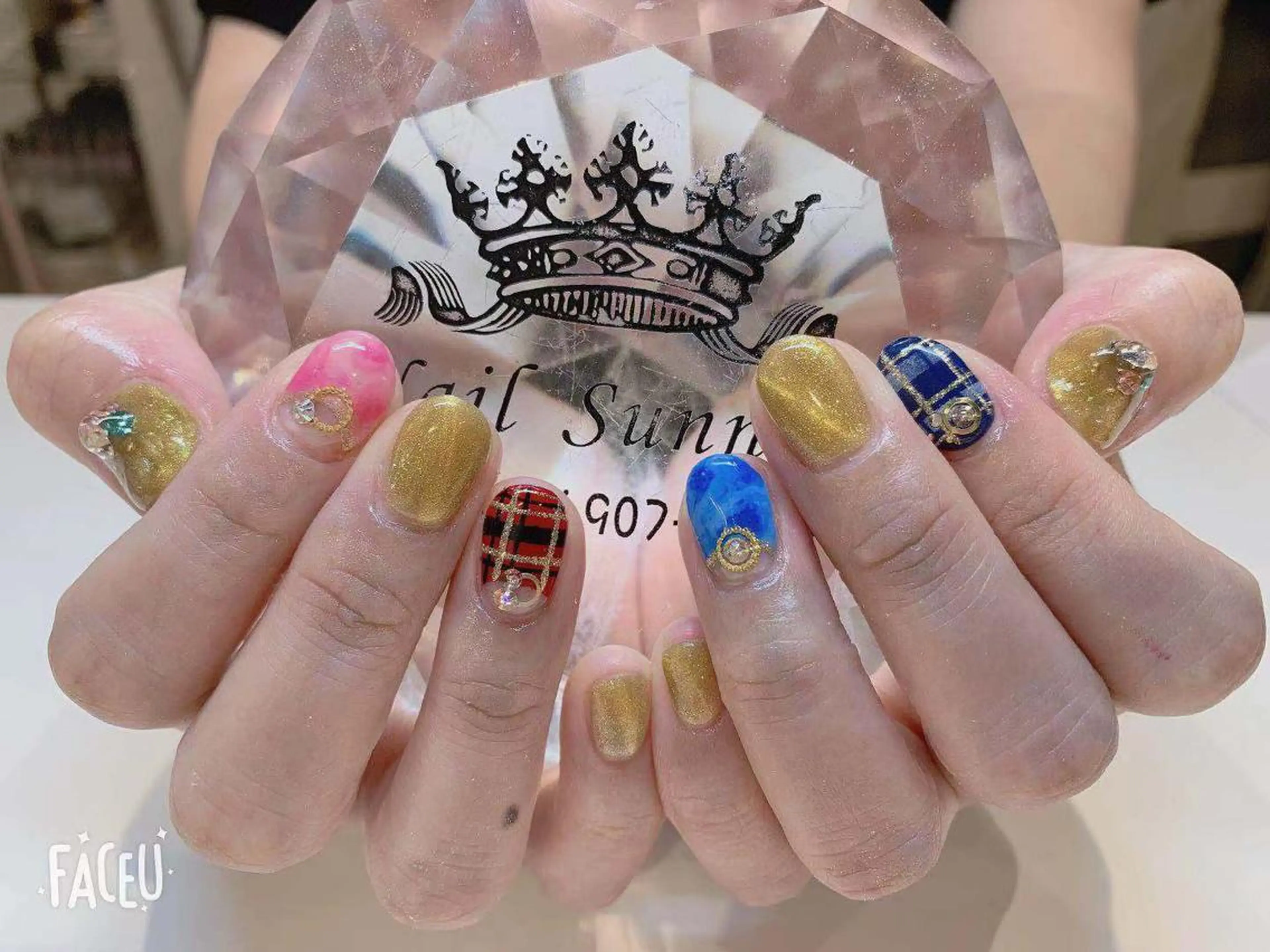 ネイル 長さだし専門店 M2　rikaのネイルデザイン