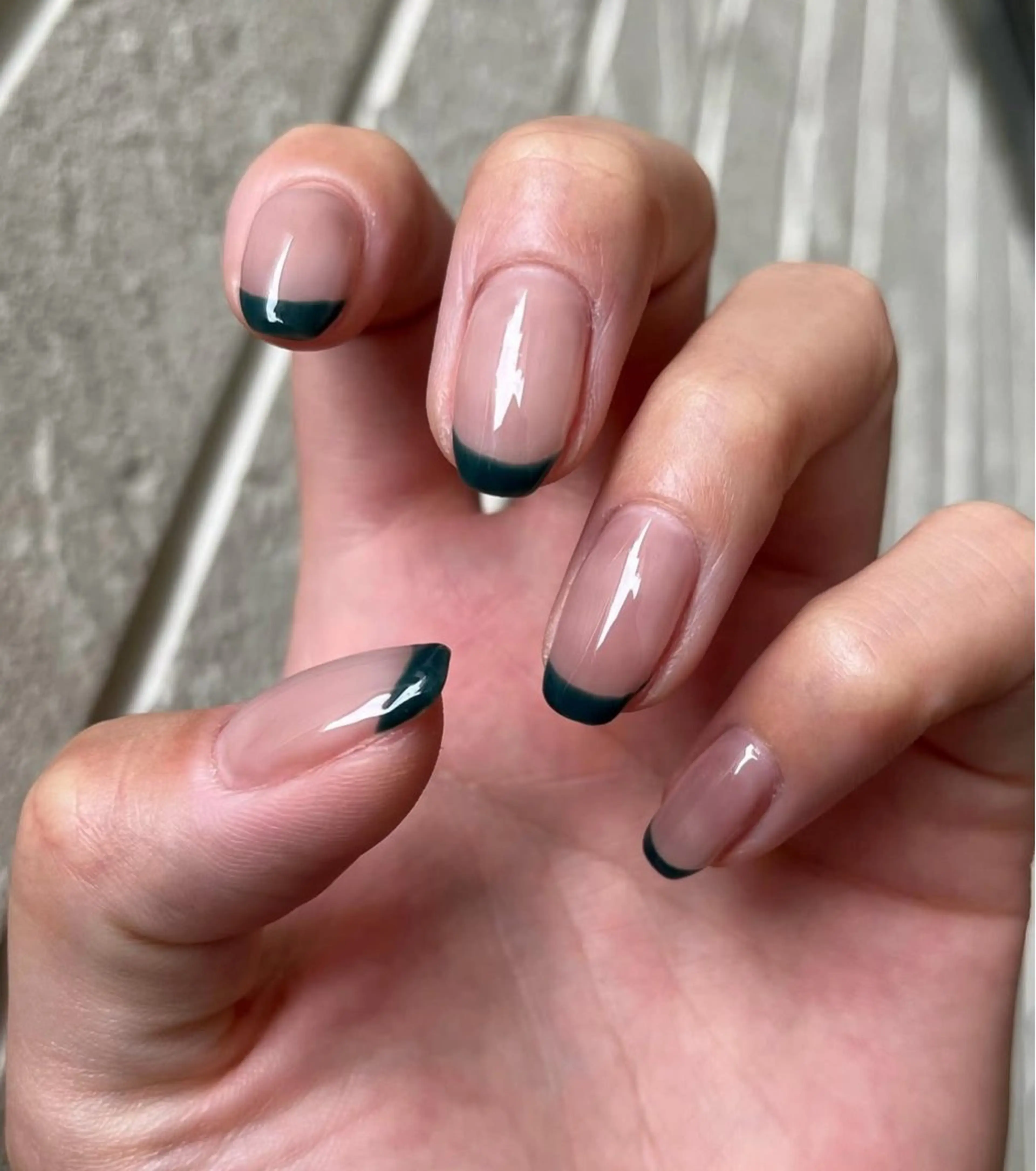 フレンチネイルの写真