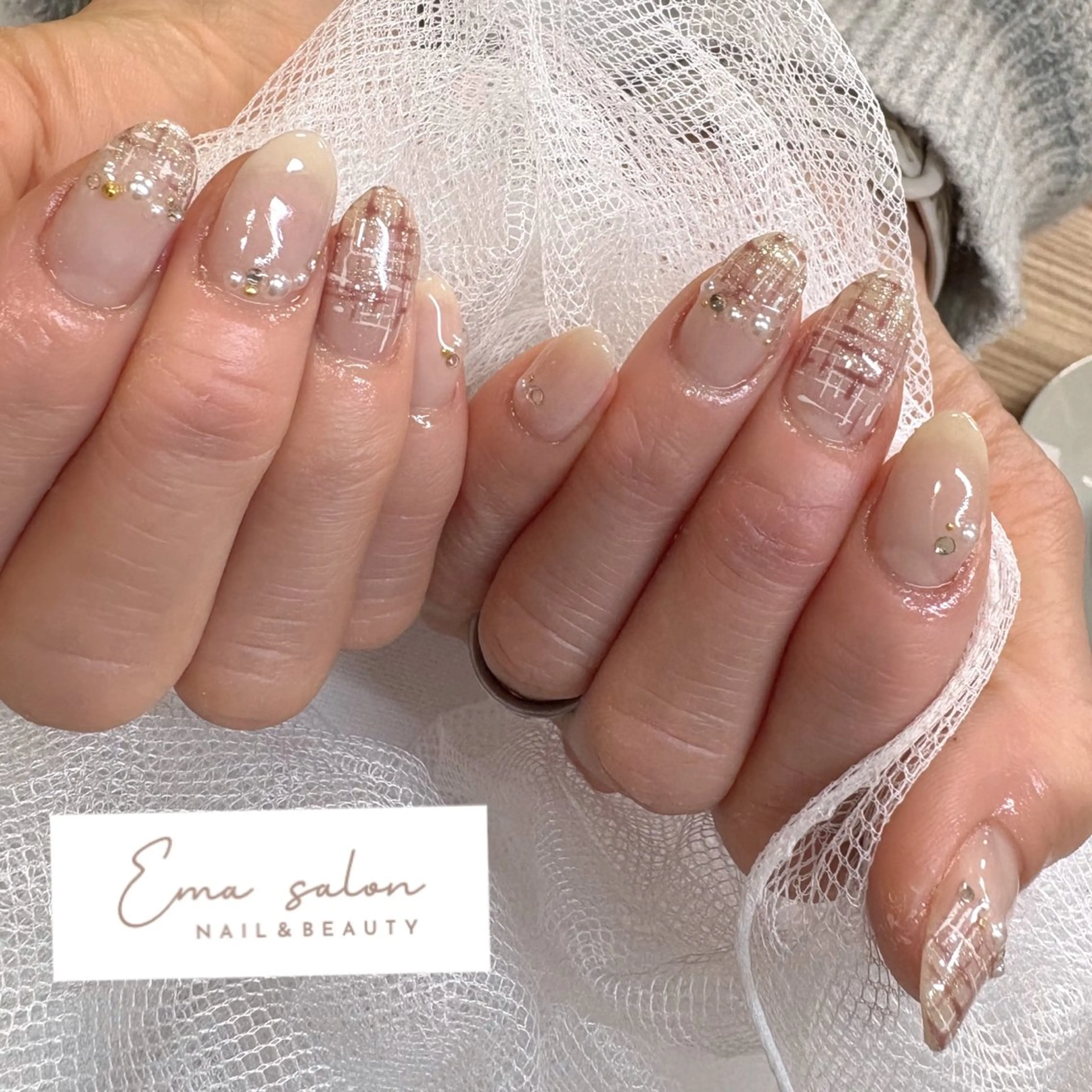 ネイル ハンドネイル Ema salon satomiのネイルデザイン