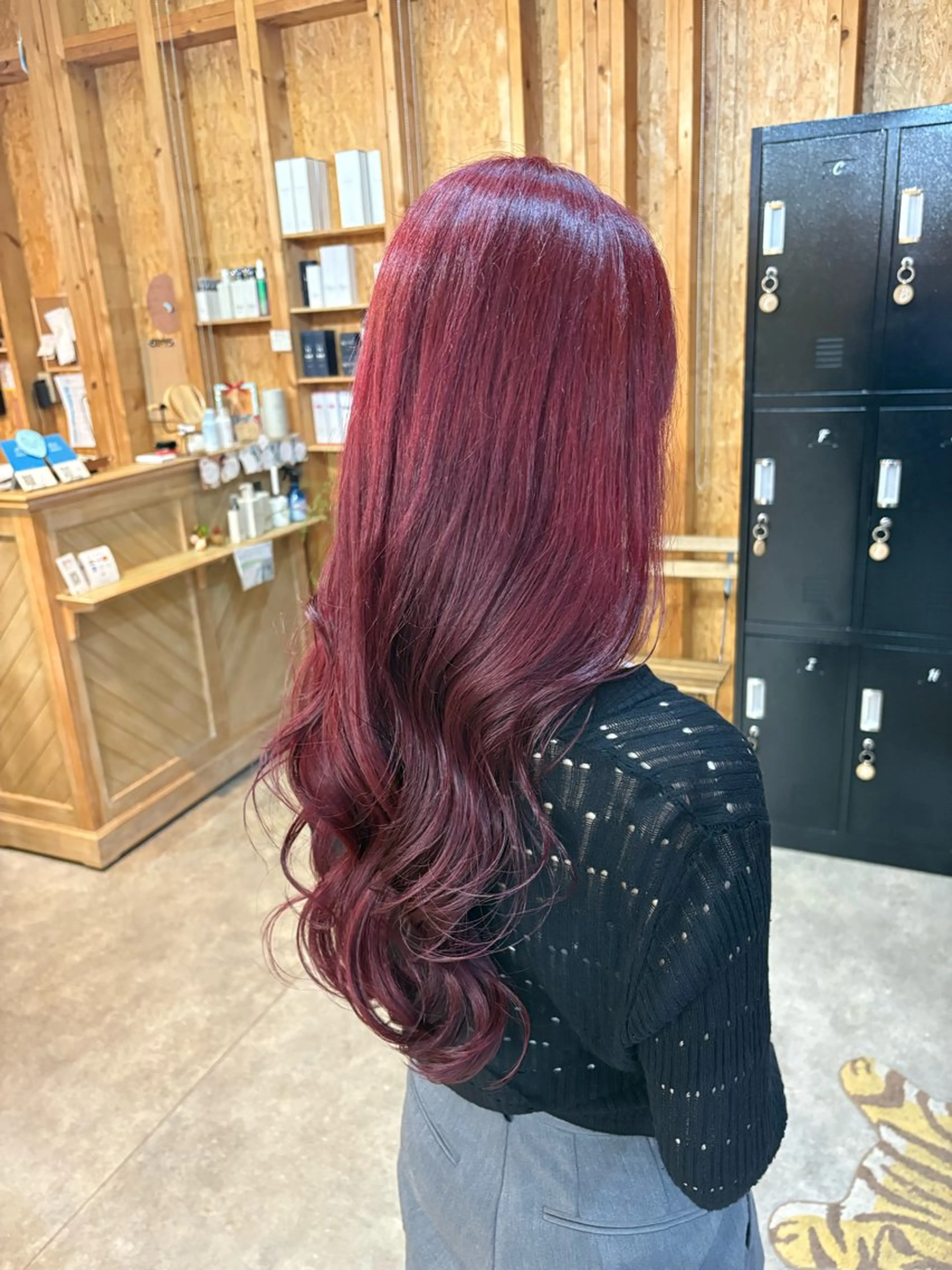 カラー カット ヘアカラー トリートメント まろみ暖色×ボブ ×chia🕯のヘアスタイル