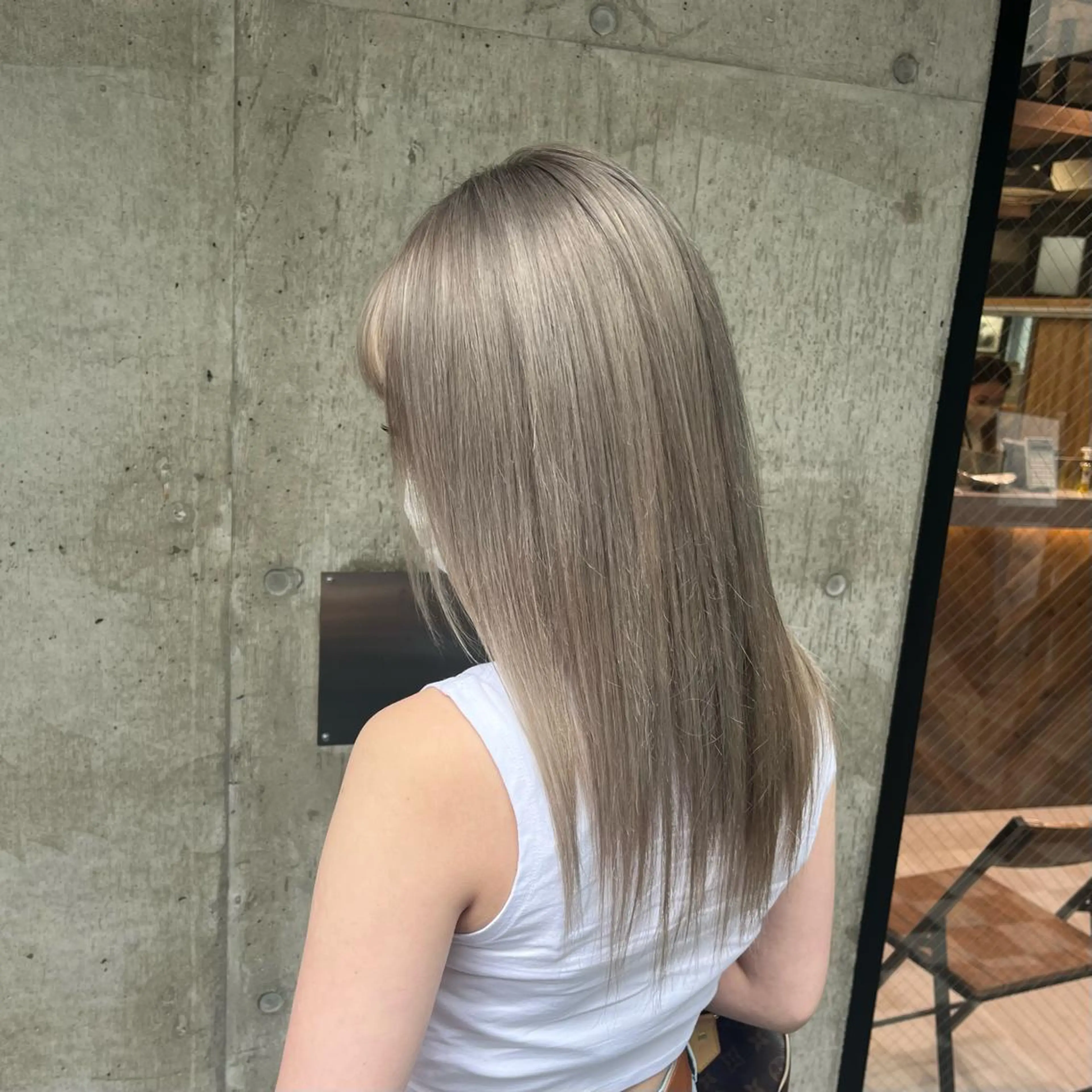 🌈限定クーポン🌈ダブルカラー（全頭）＋似合せカット＜今だけ超音波トリートメント付き＞の写真