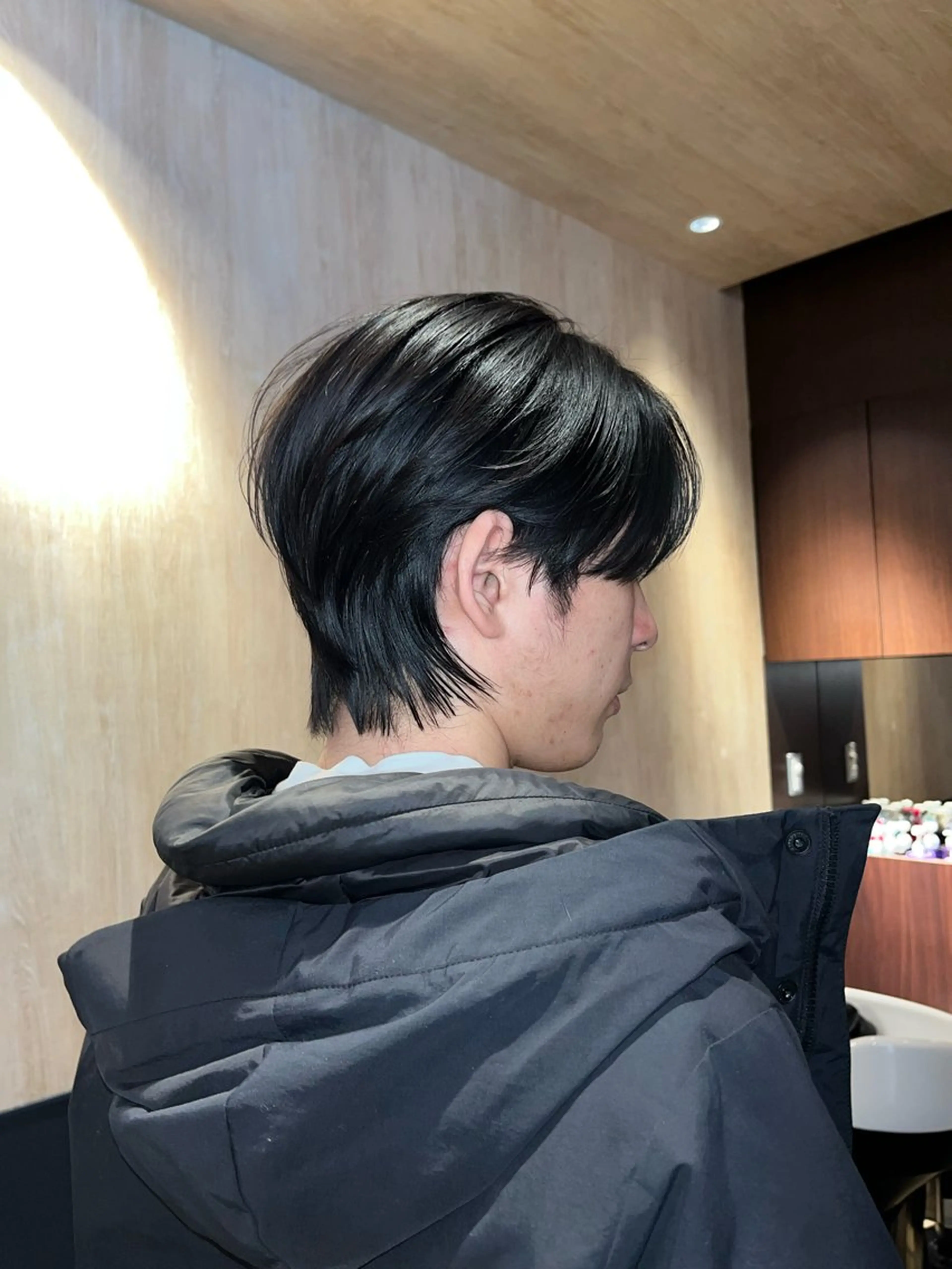 ショート メンズ 産休中です 艶カラー♡オカのヘアスタイル