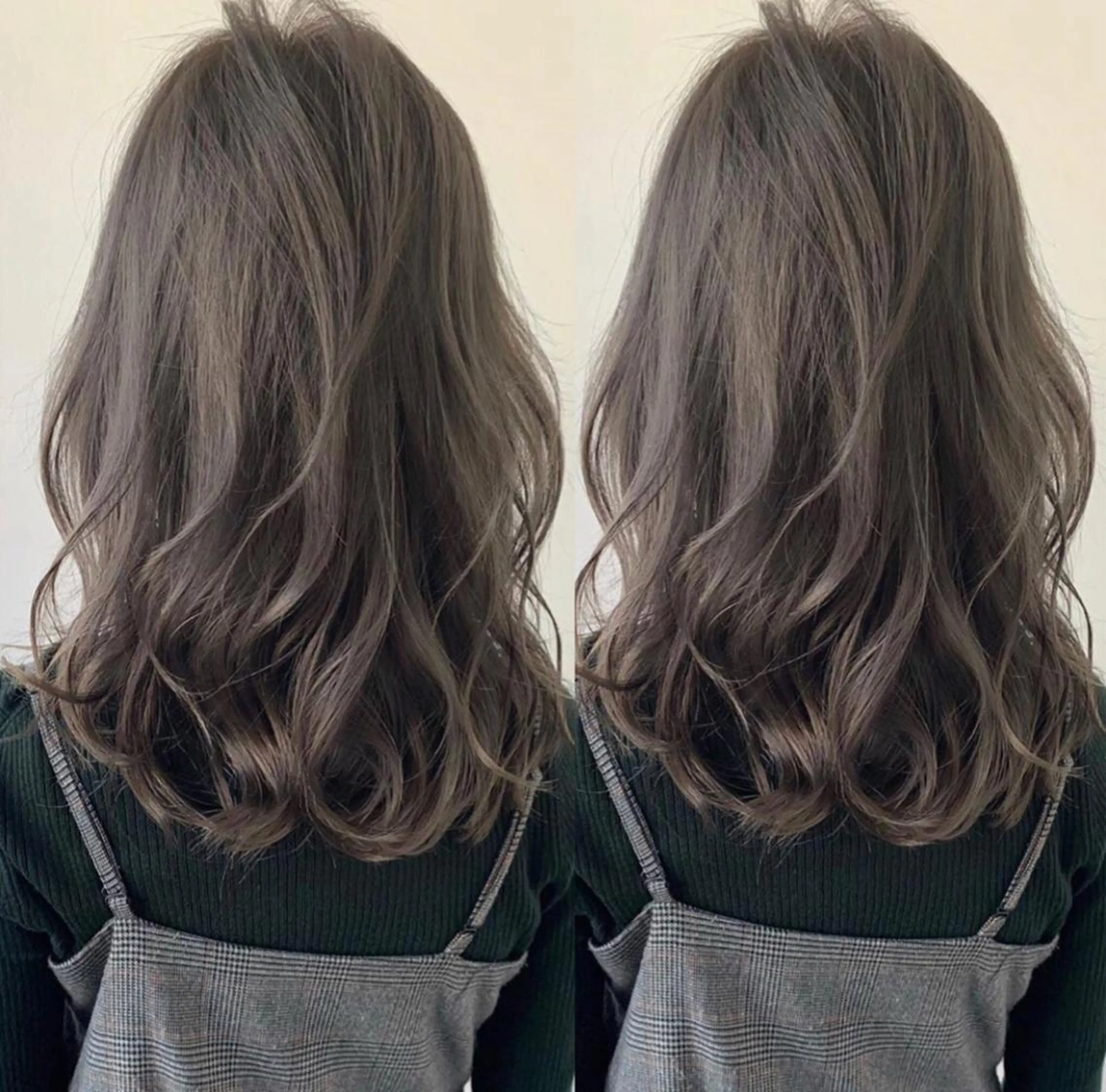 セミロング カラー パーマ 透明感カラー トリートメント ヘアカラー トリートメント 髪質改善くすみカラー 🍀/石川大輔のヘアスタイル