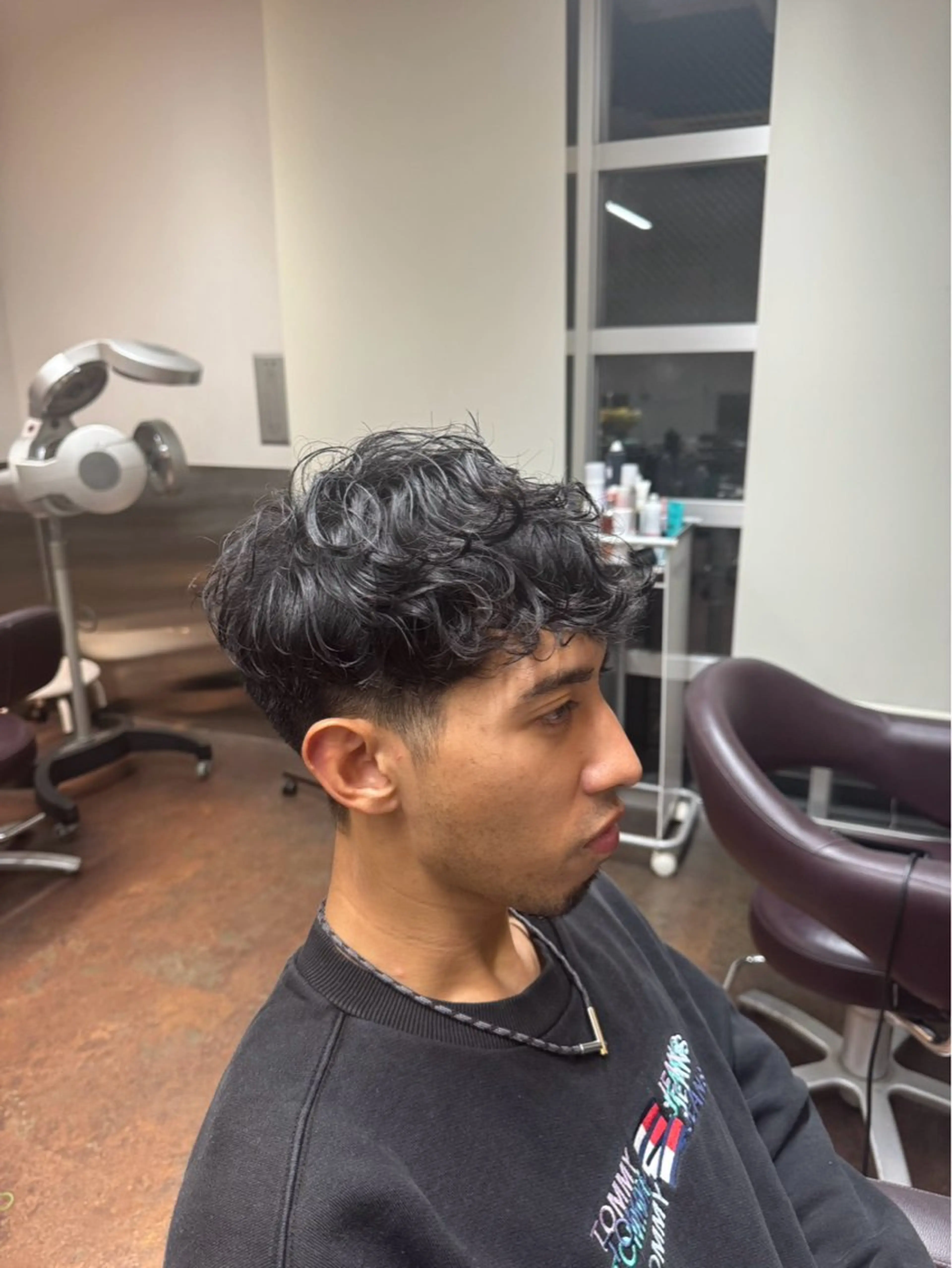 Men’s cut permの写真