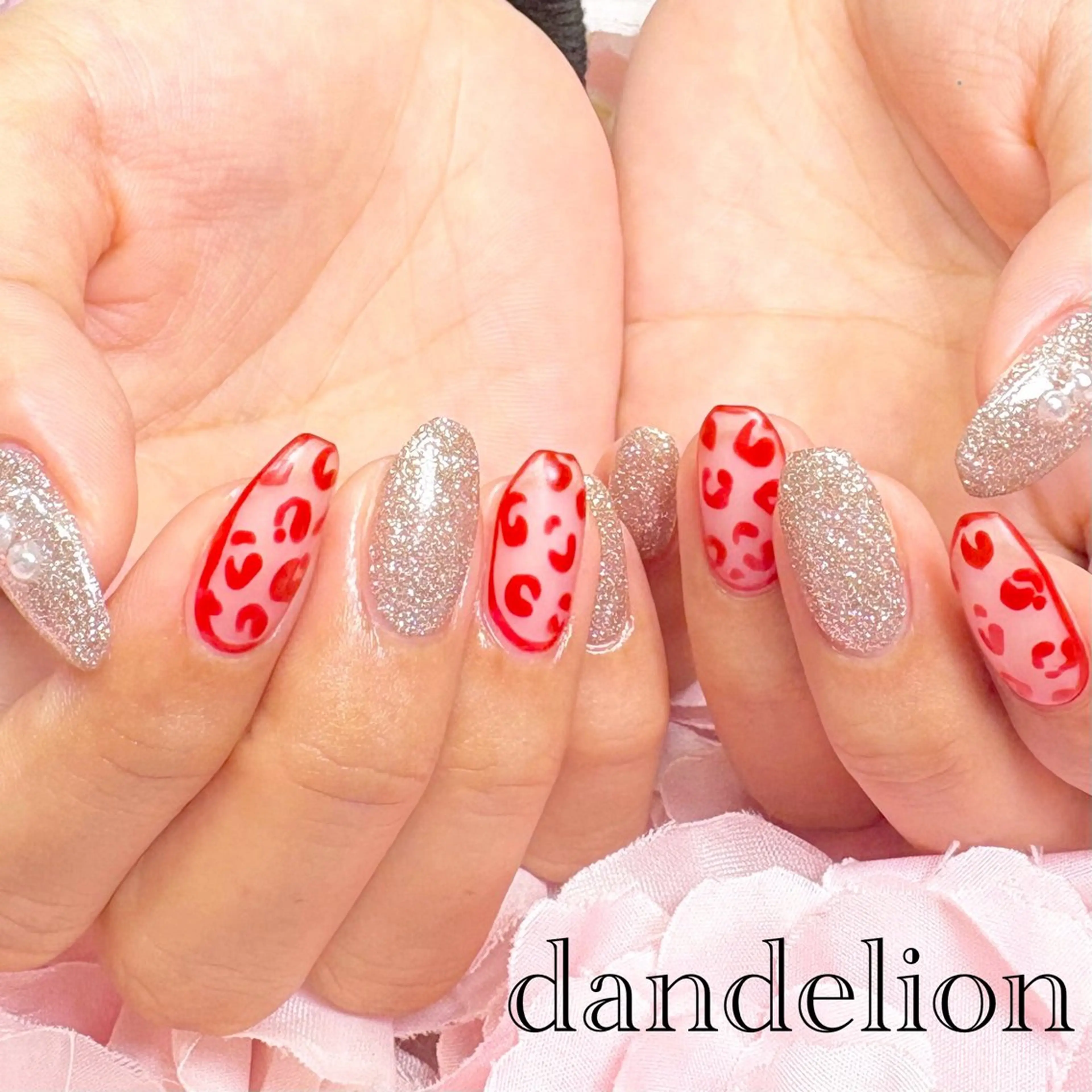 ネイル ハンドネイル ハンドケア dandelion ダンデライオンのネイルデザイン