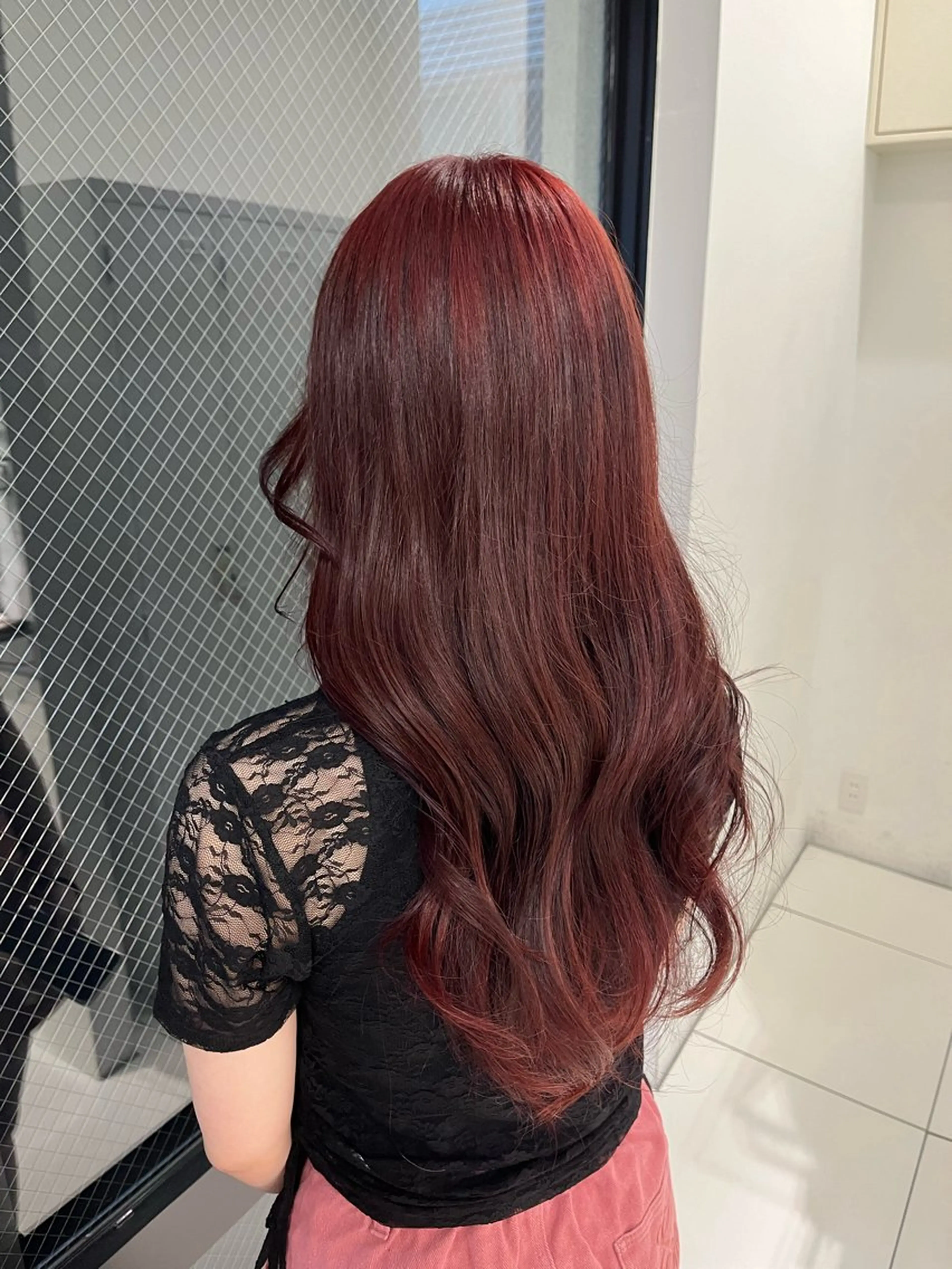 カラー ラベンダーカラー ヘアカラー sena⌇髪質改善⌇ ブリーチなしWカラーのヘアスタイル