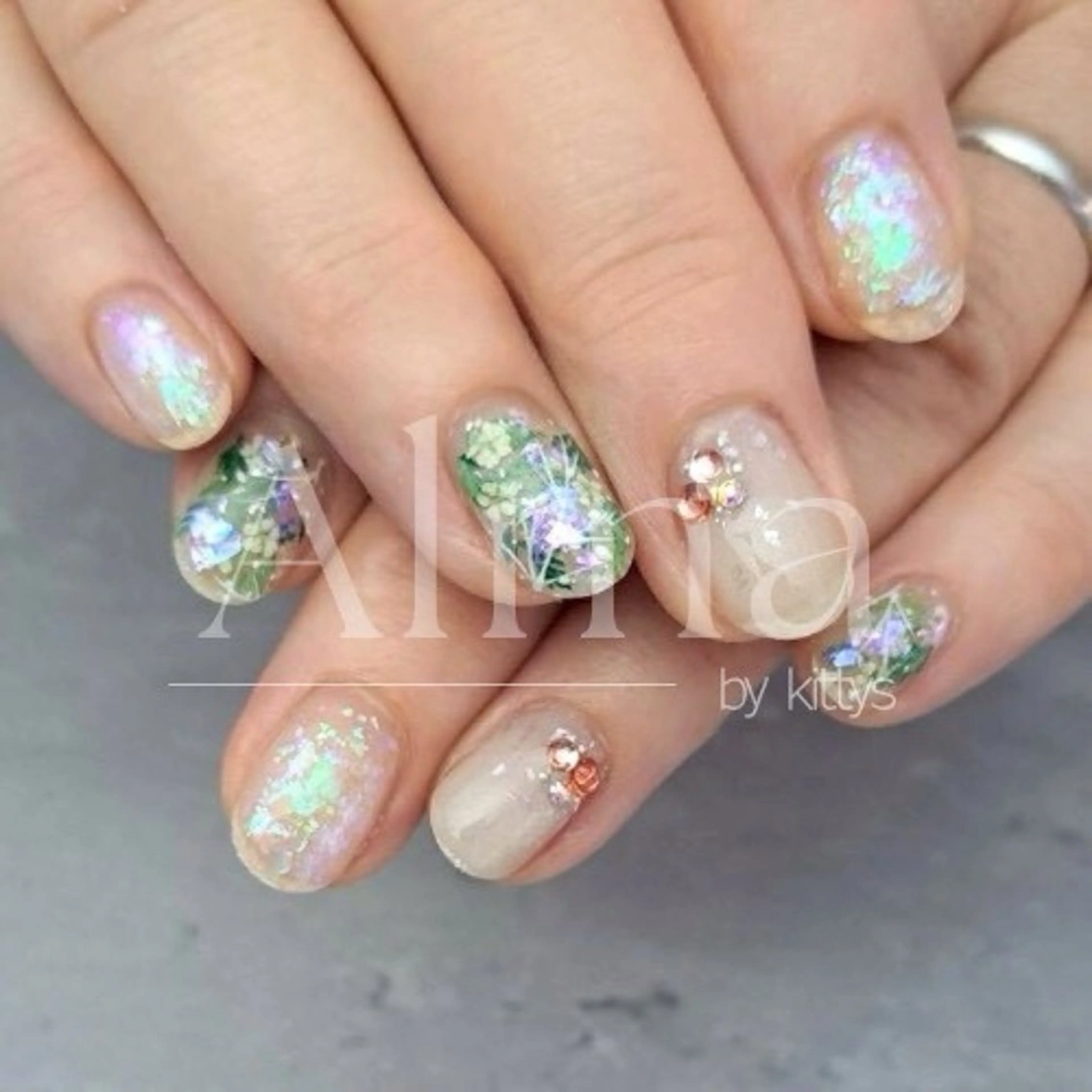 【他店オフ無料】初回ミディアム90分デザイン/ハンドの写真