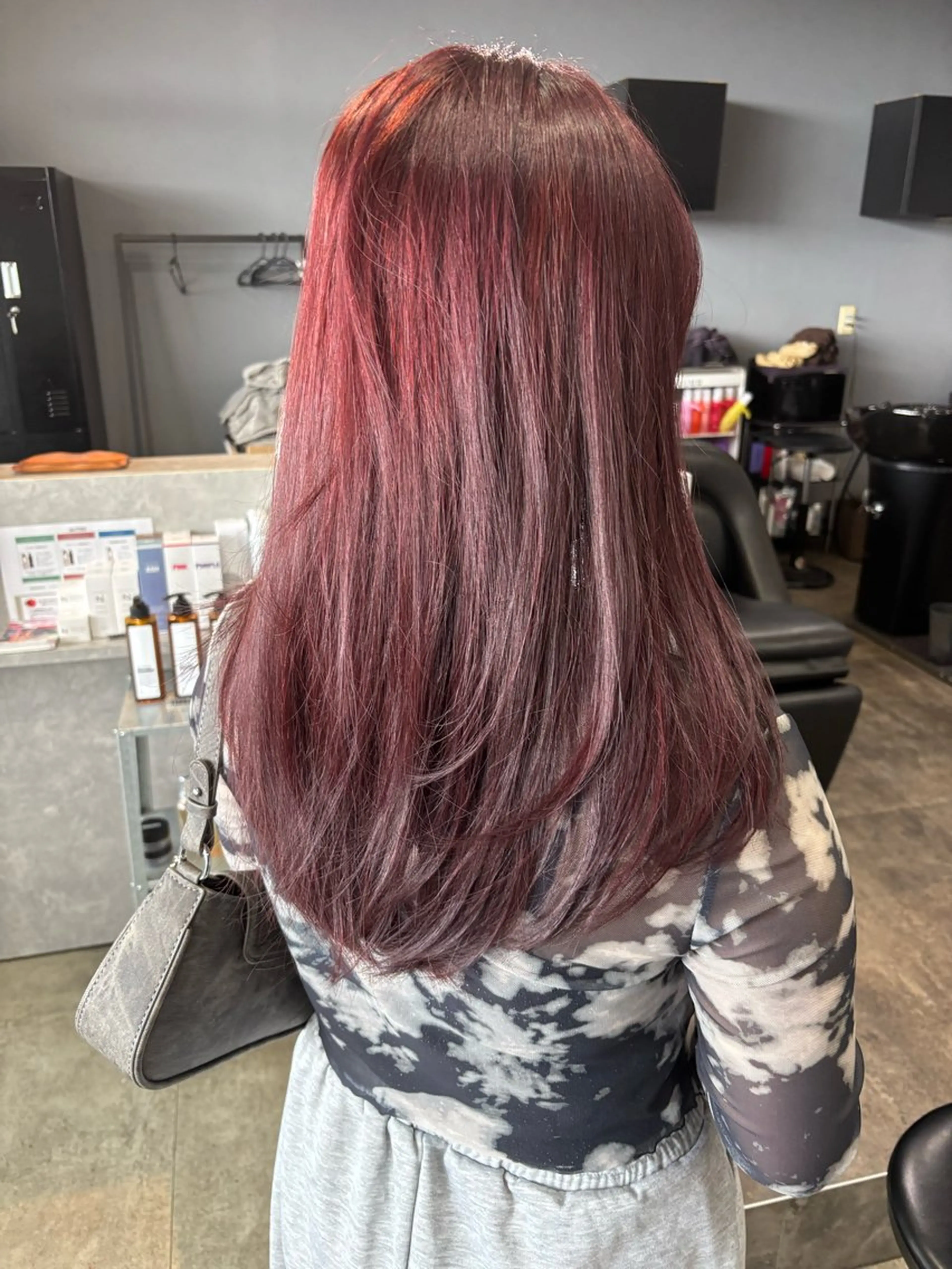 ロング カット ヘアカラー ✂︎GLITTER ✂︎東ヶ崎　湧✂︎のヘアスタイル