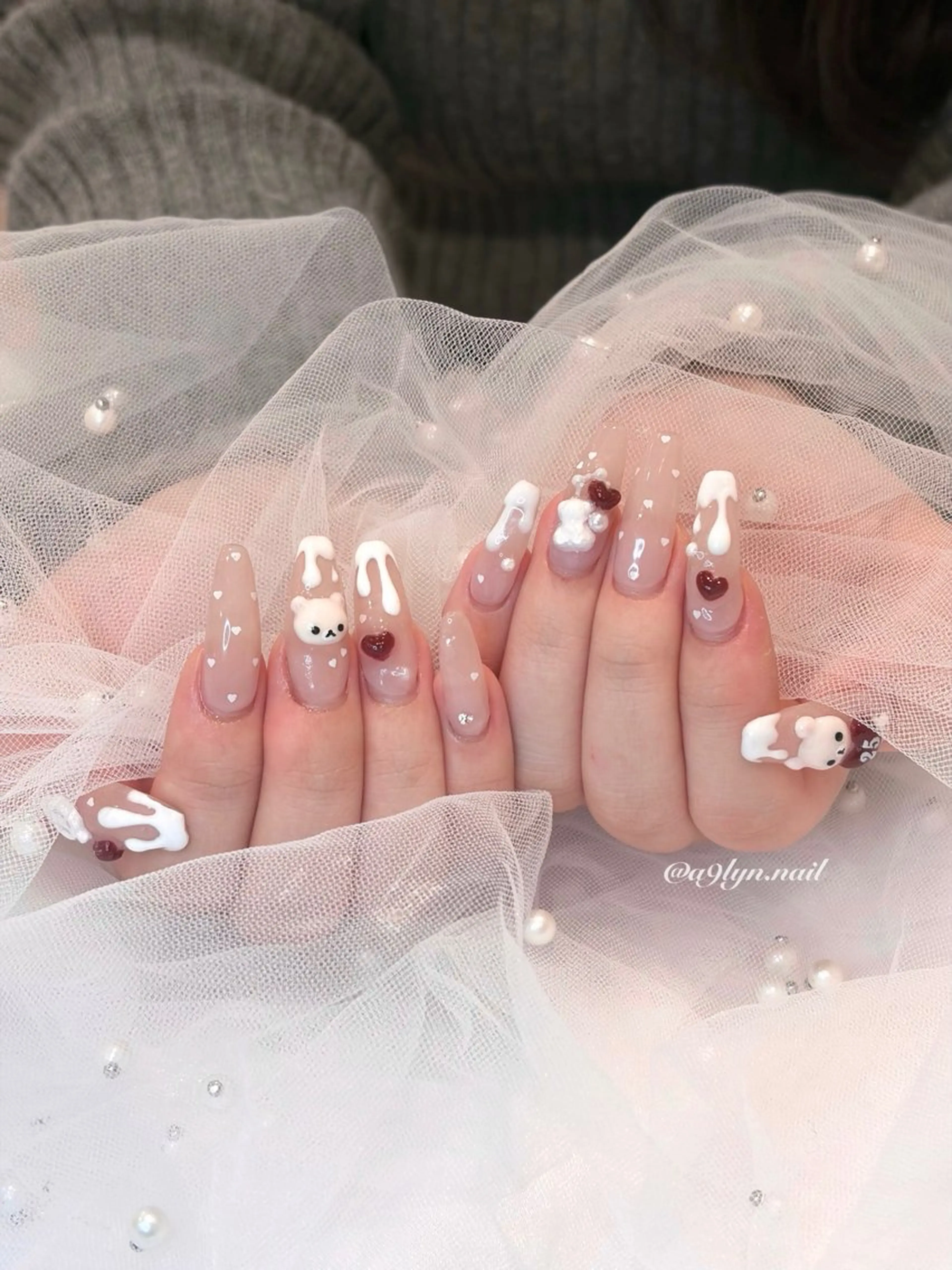 ネイル ハンドネイル aoi ♡のネイルデザイン