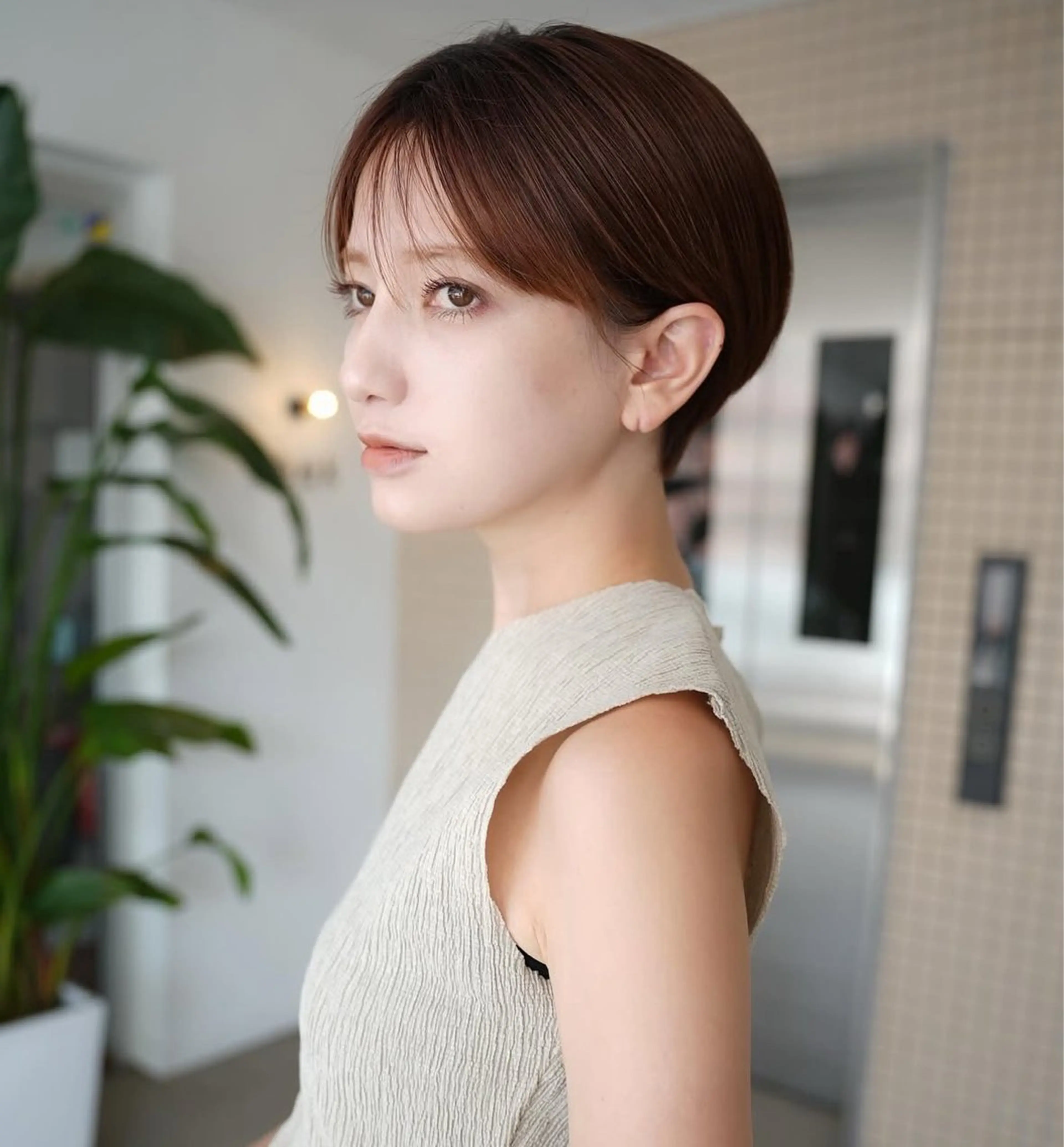 【- ̗̀📢ショート限定セットメニュー✨】ショートカット👩🏻+カラー🫧の写真