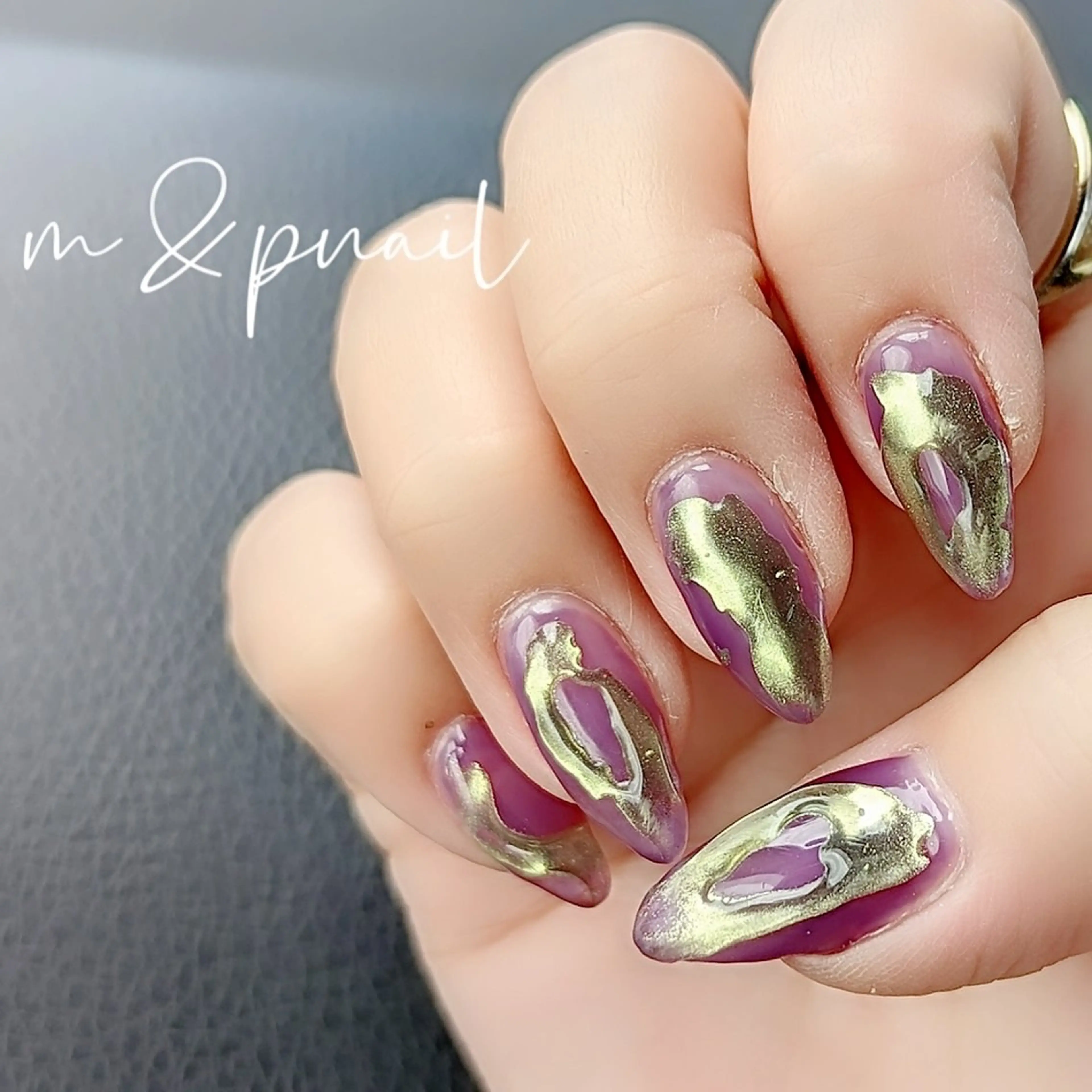 ネイル ニュアンスネイル m&pPrivate nailsalonのネイルデザイン