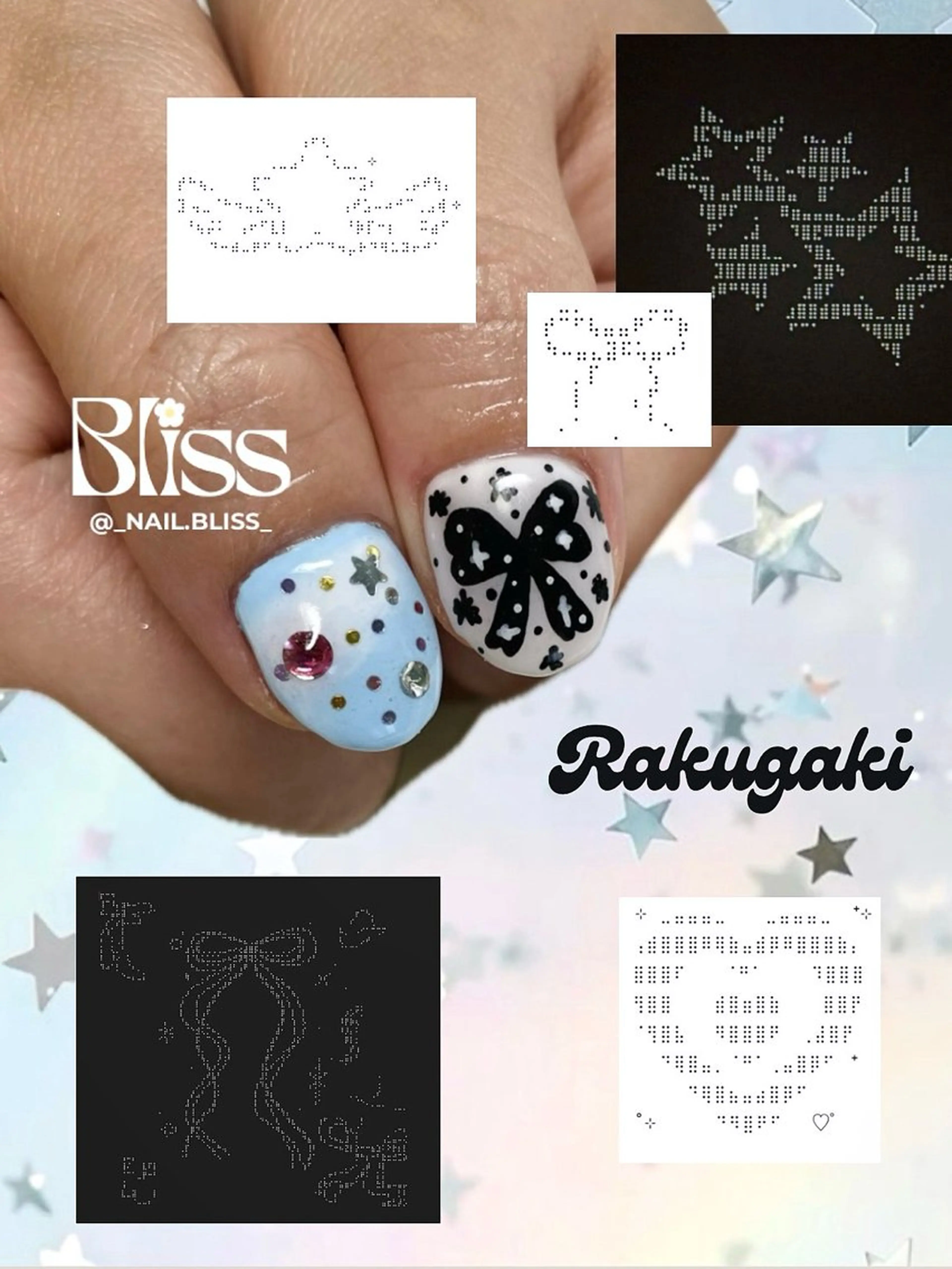 ネイル アートネイル 持ち込み ハンドネイル NAIL BLISSのネイルデザイン