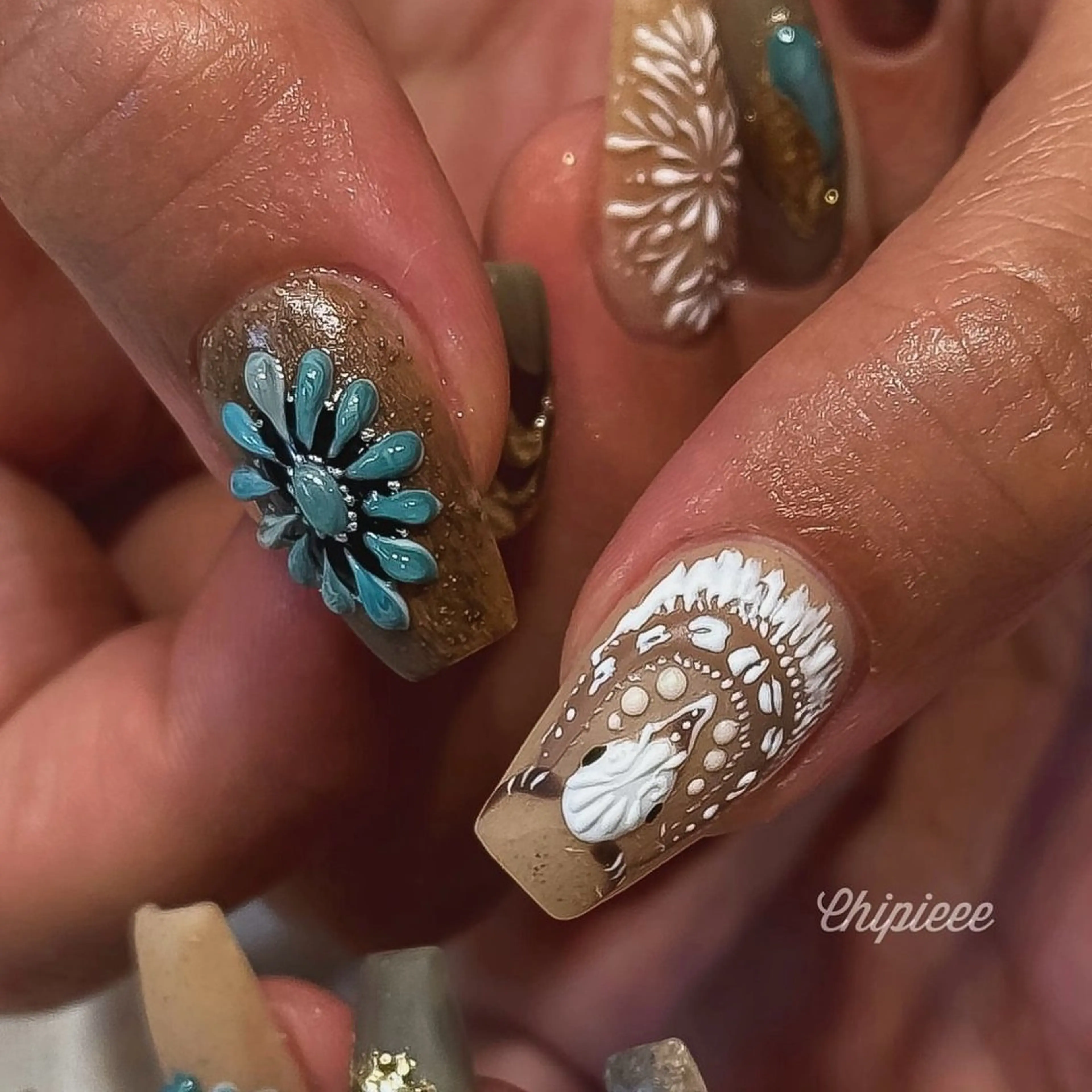 ネイル ハンドネイル Chipieee Ikukoのネイルデザイン