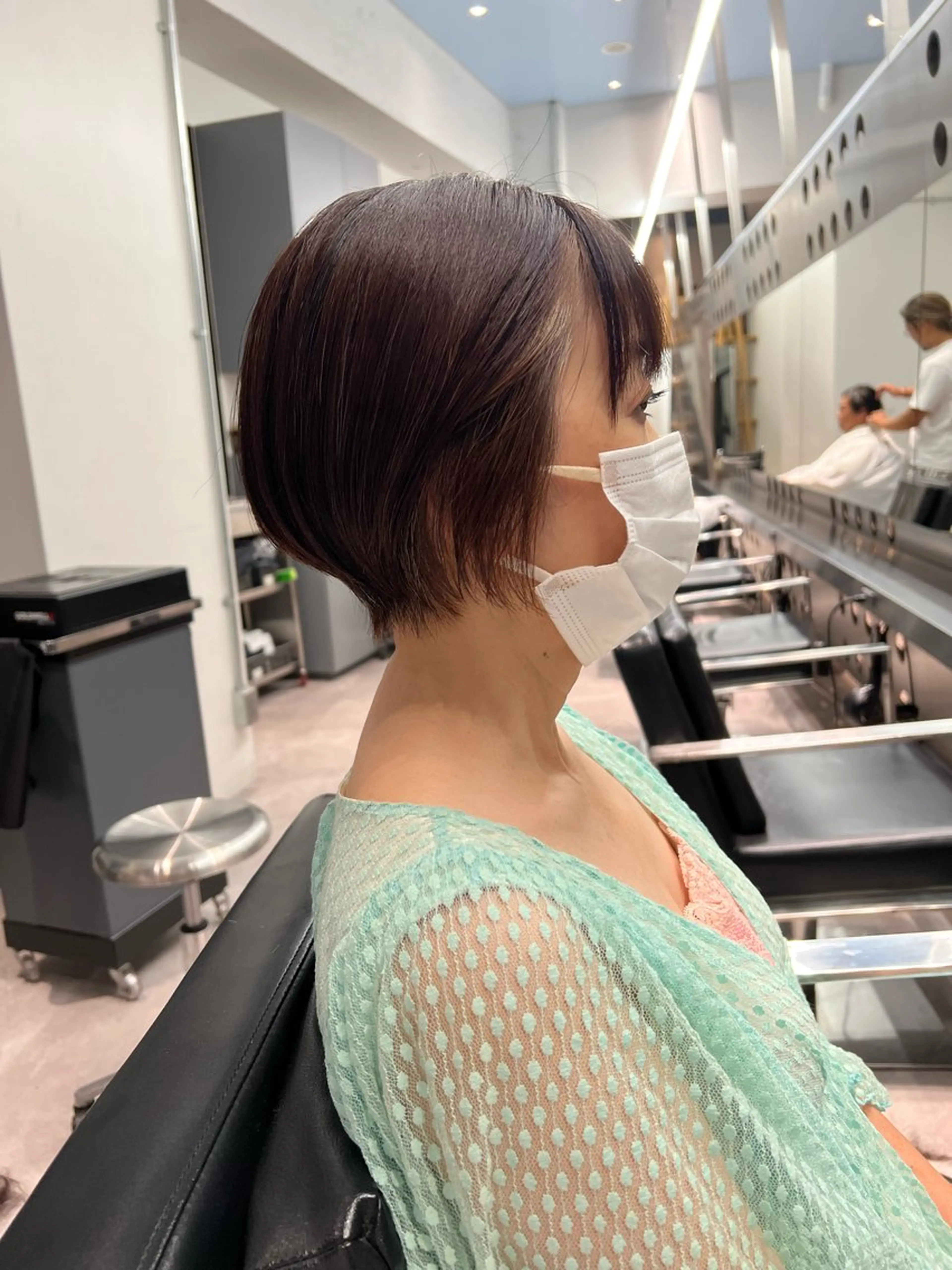 ショート ショートヘア カット トリートメント 堀江 /木下椋麻のヘアスタイル