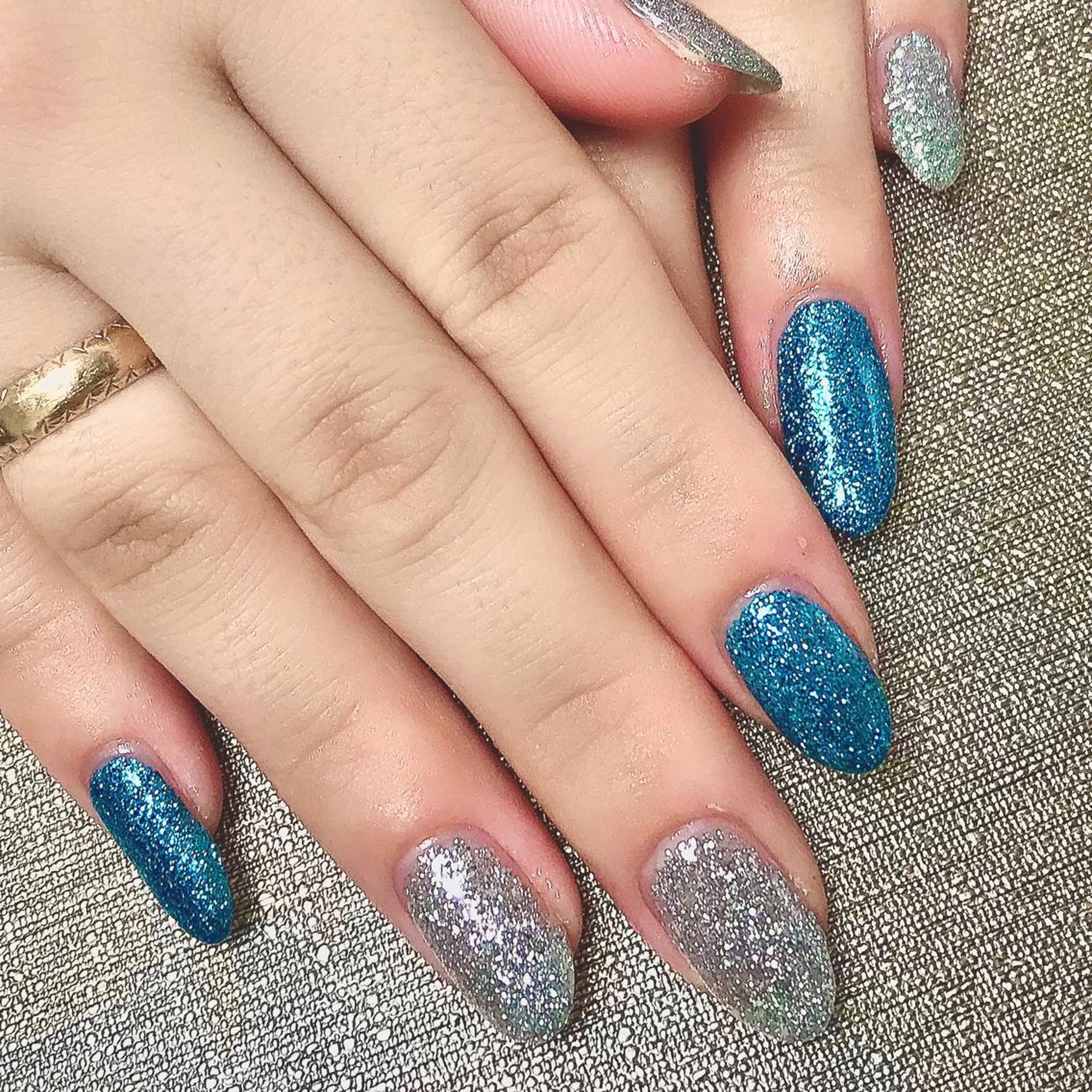 ネイル フットネイル ラメ(グリッター) ラメグラデーション ワンカラーネイル kikinail 溝の口のネイルデザイン