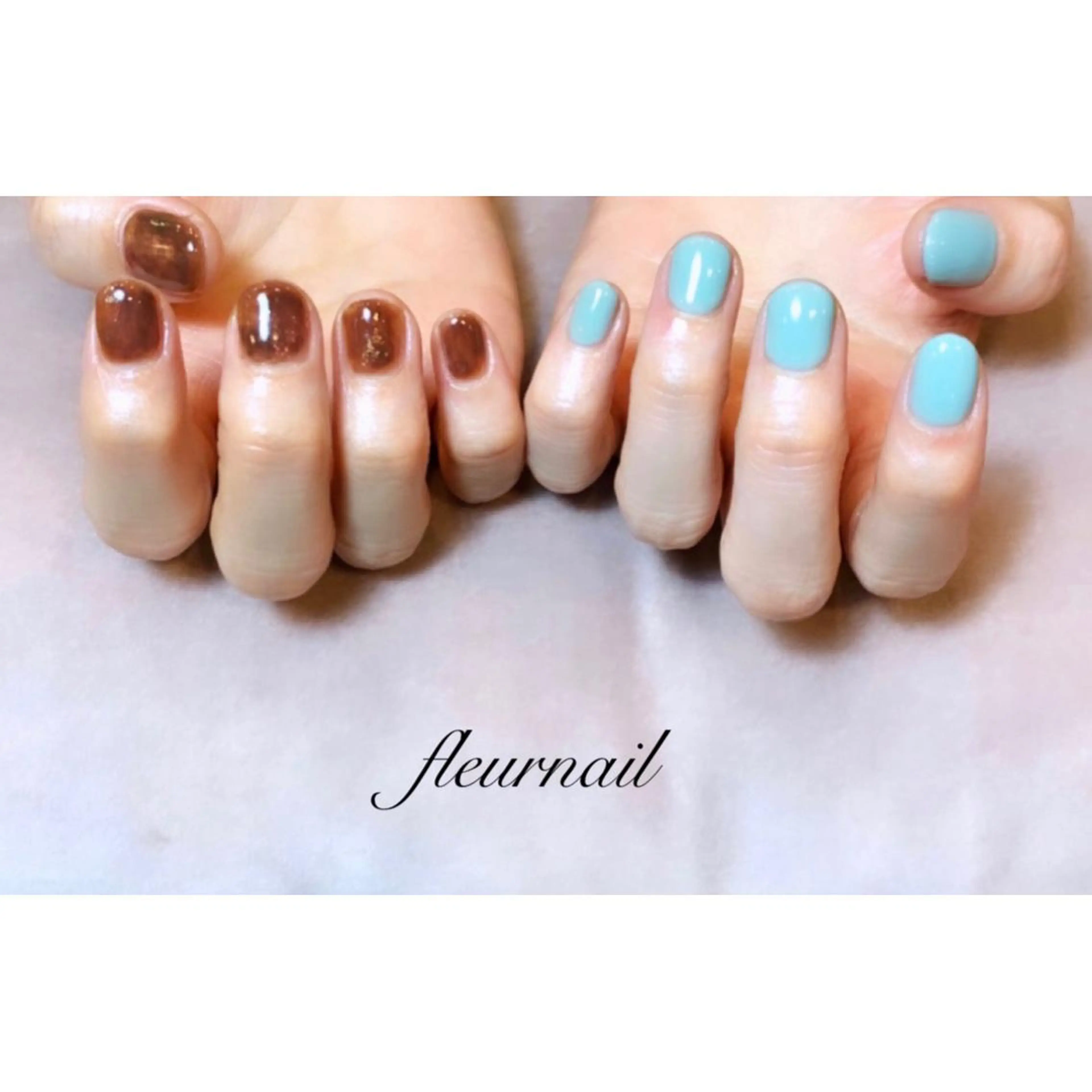 ネイル ハンドネイル 【パラジェル登録サロン】nail pollen所属・fleurnail miuraのネイルデザイン