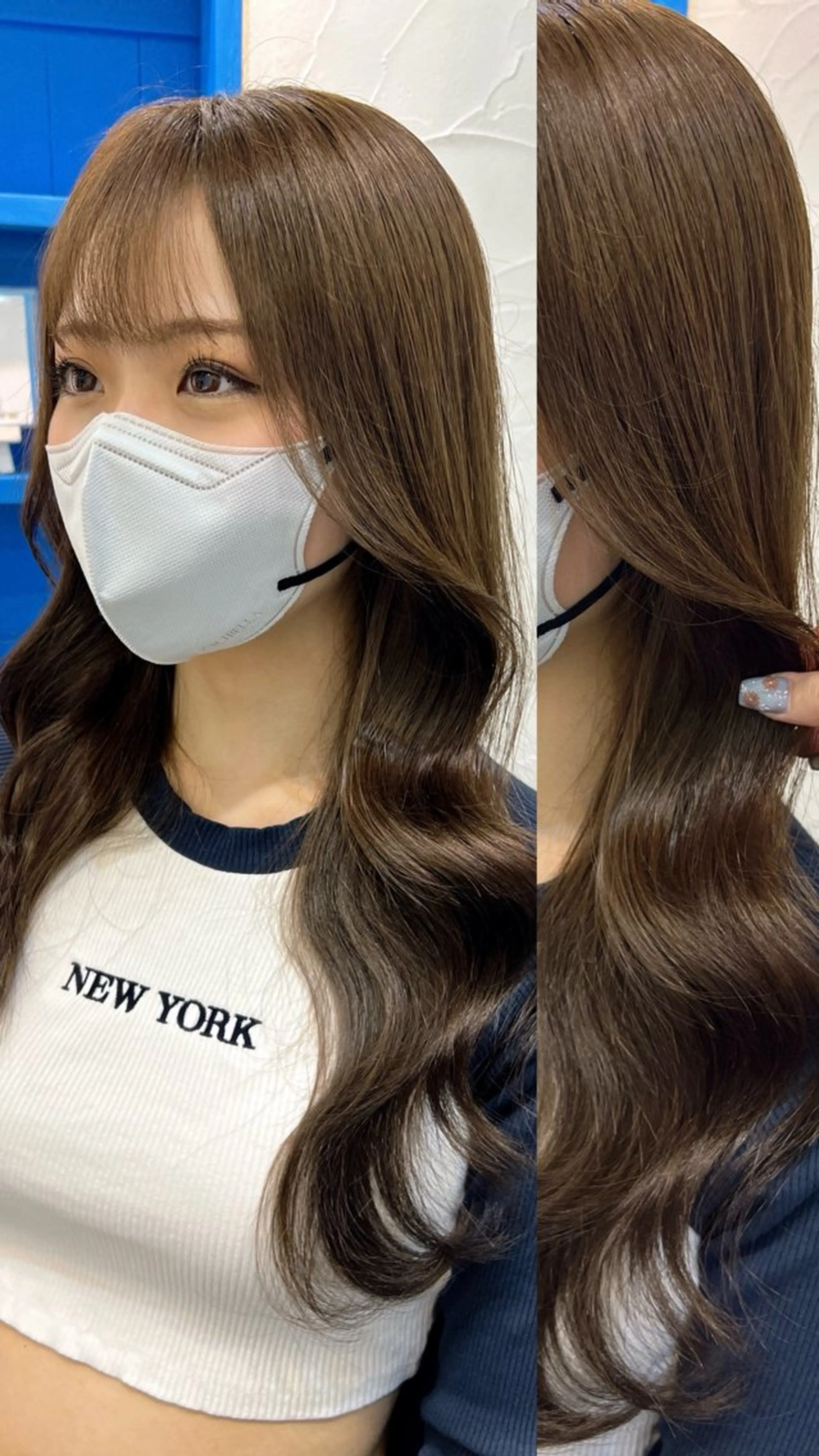 ロング カラー カット ヘアカラー uros.所属・メンズパーマ/ エクステ🌞セナのヘアスタイル