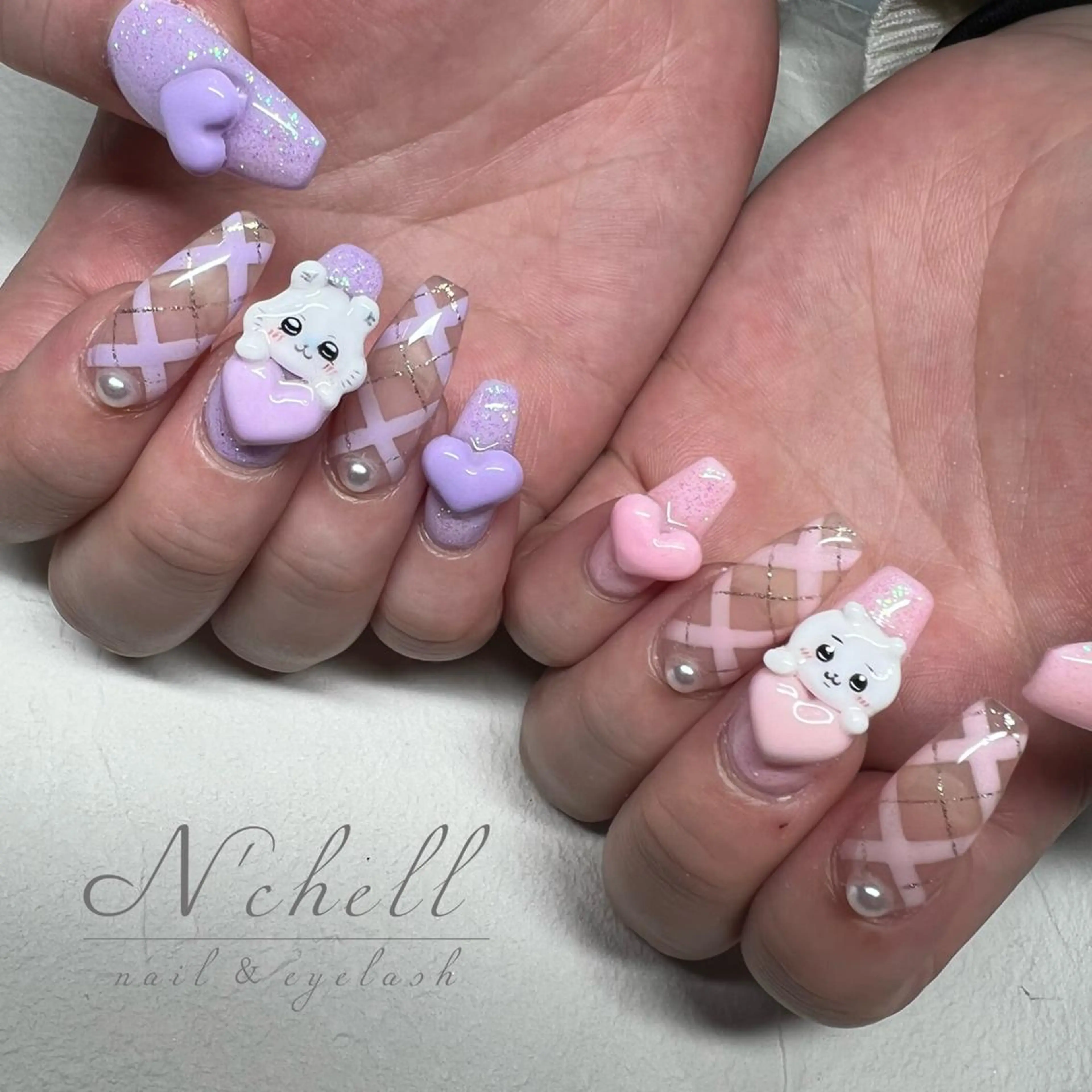 ネイル 持ち込み ハンドネイル Nailist Aoiのネイルデザイン