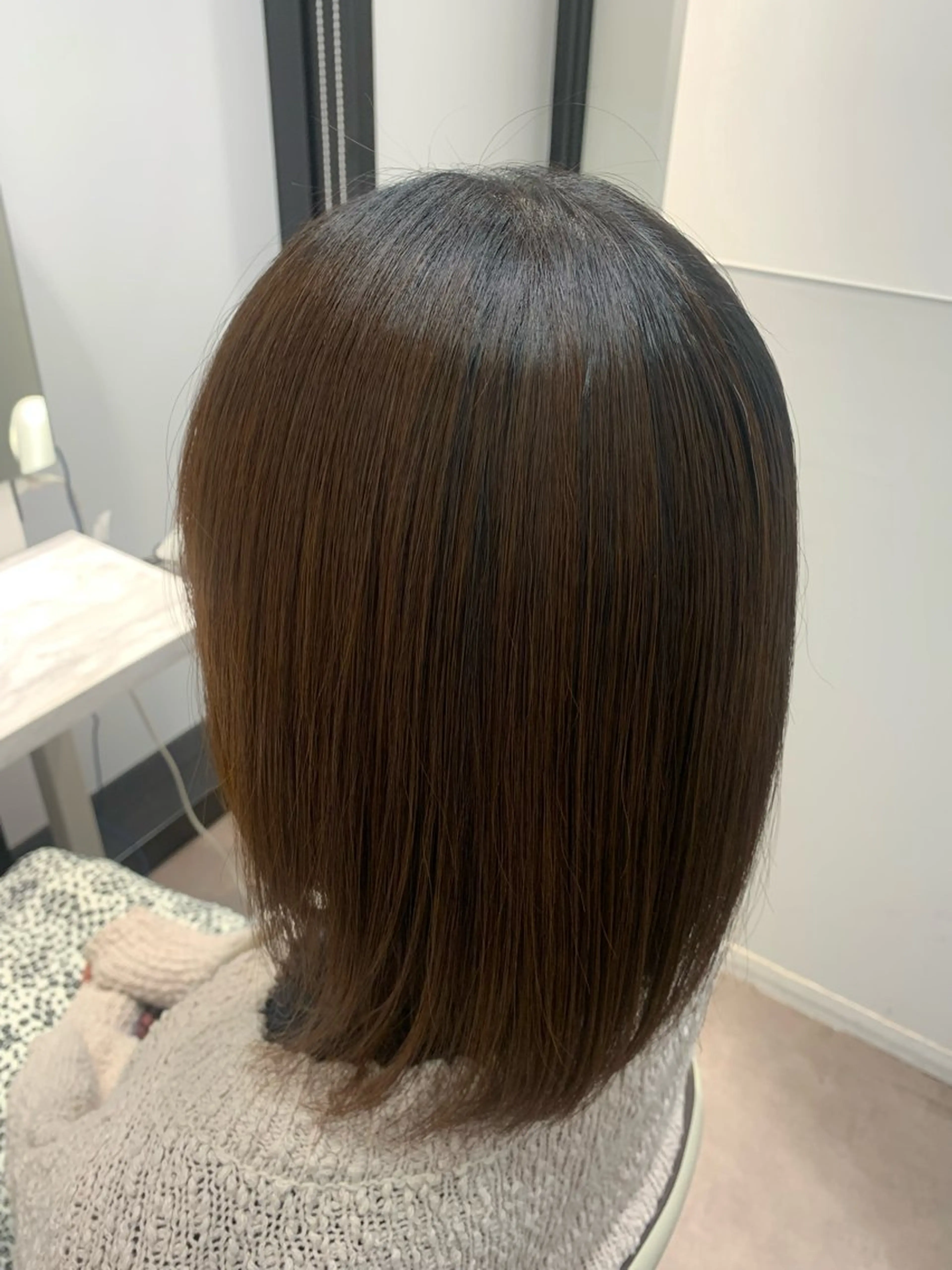 ミディアム トリートメント 松田 啓志のヘアスタイル